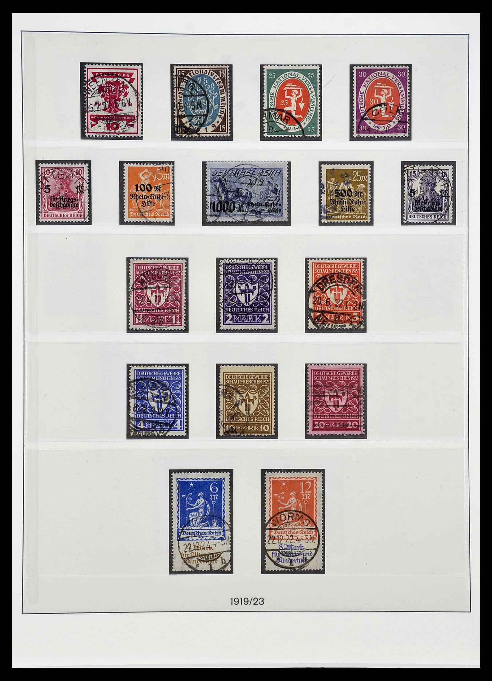 34767 010 - Stamp Collection 34767 German Reich 1872-1945.