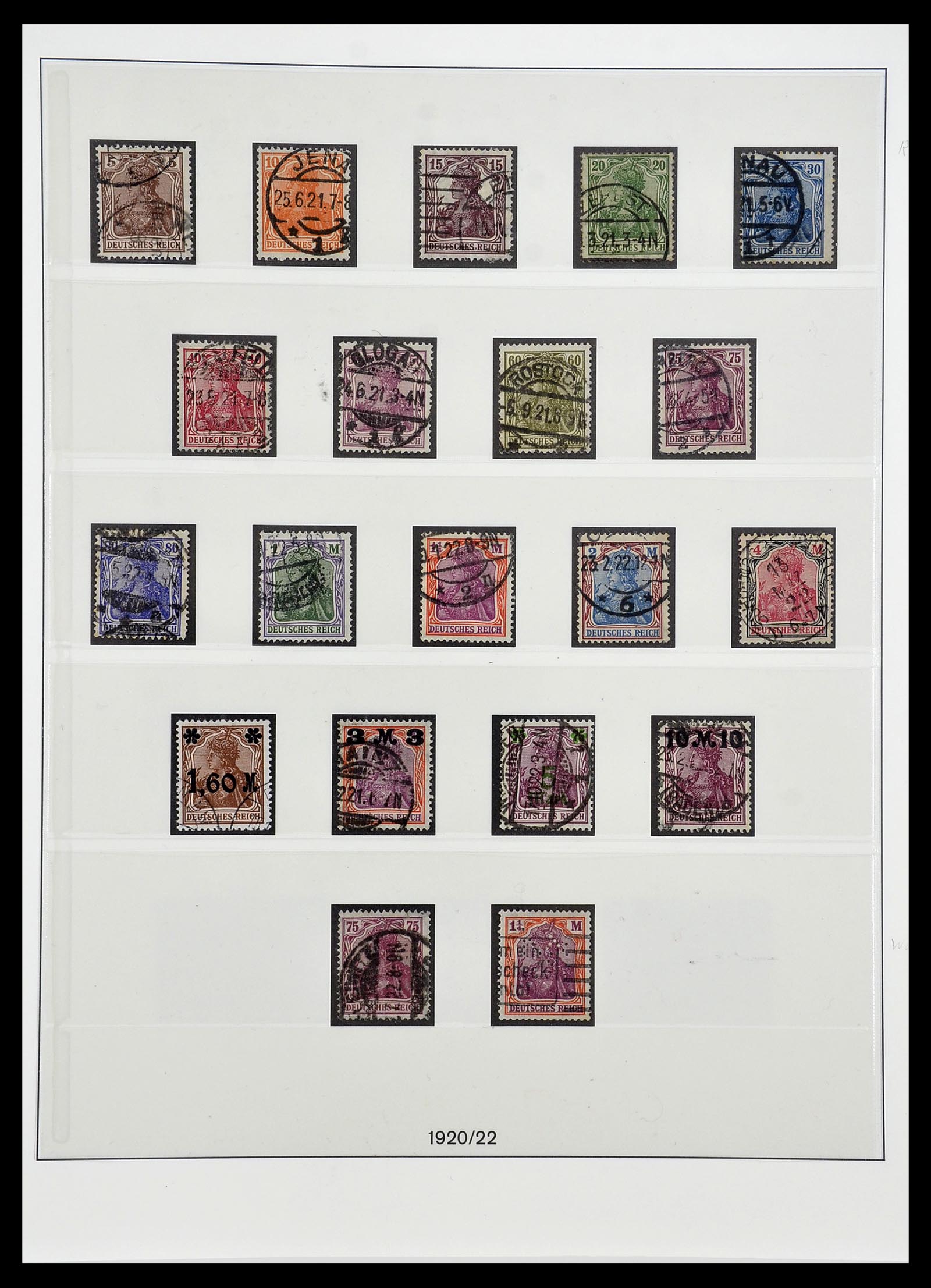 34767 012 - Stamp Collection 34767 German Reich 1872-1945.