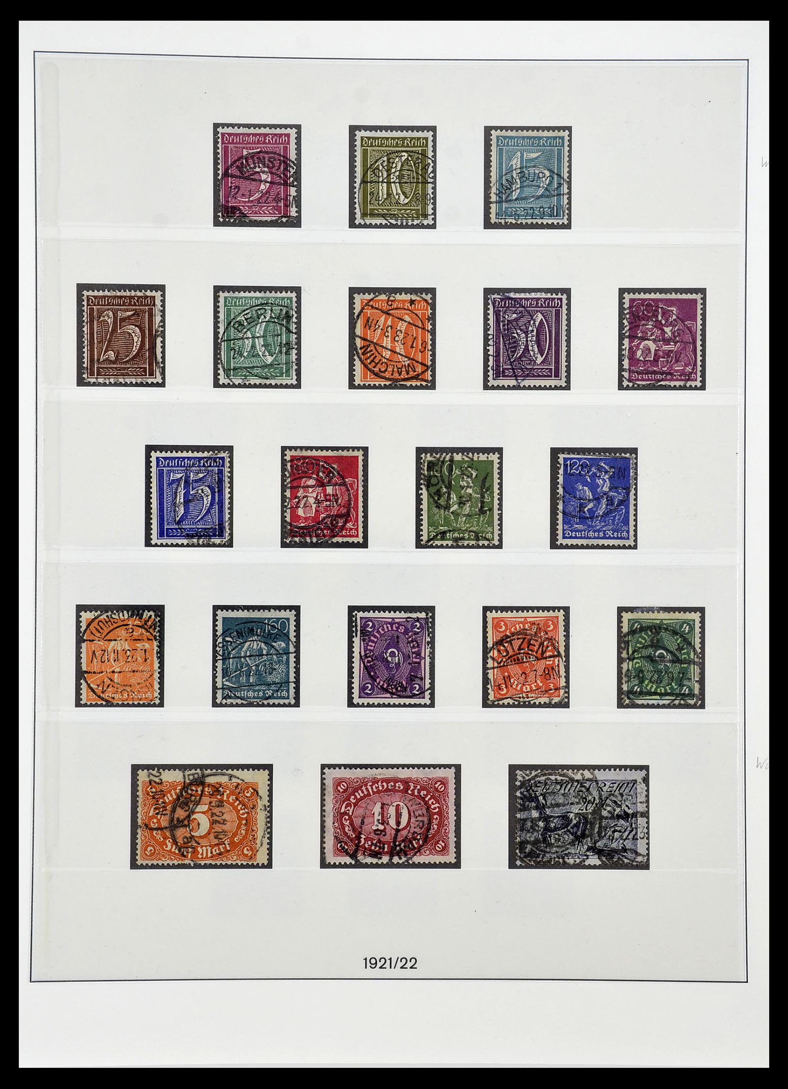 34767 014 - Stamp Collection 34767 German Reich 1872-1945.