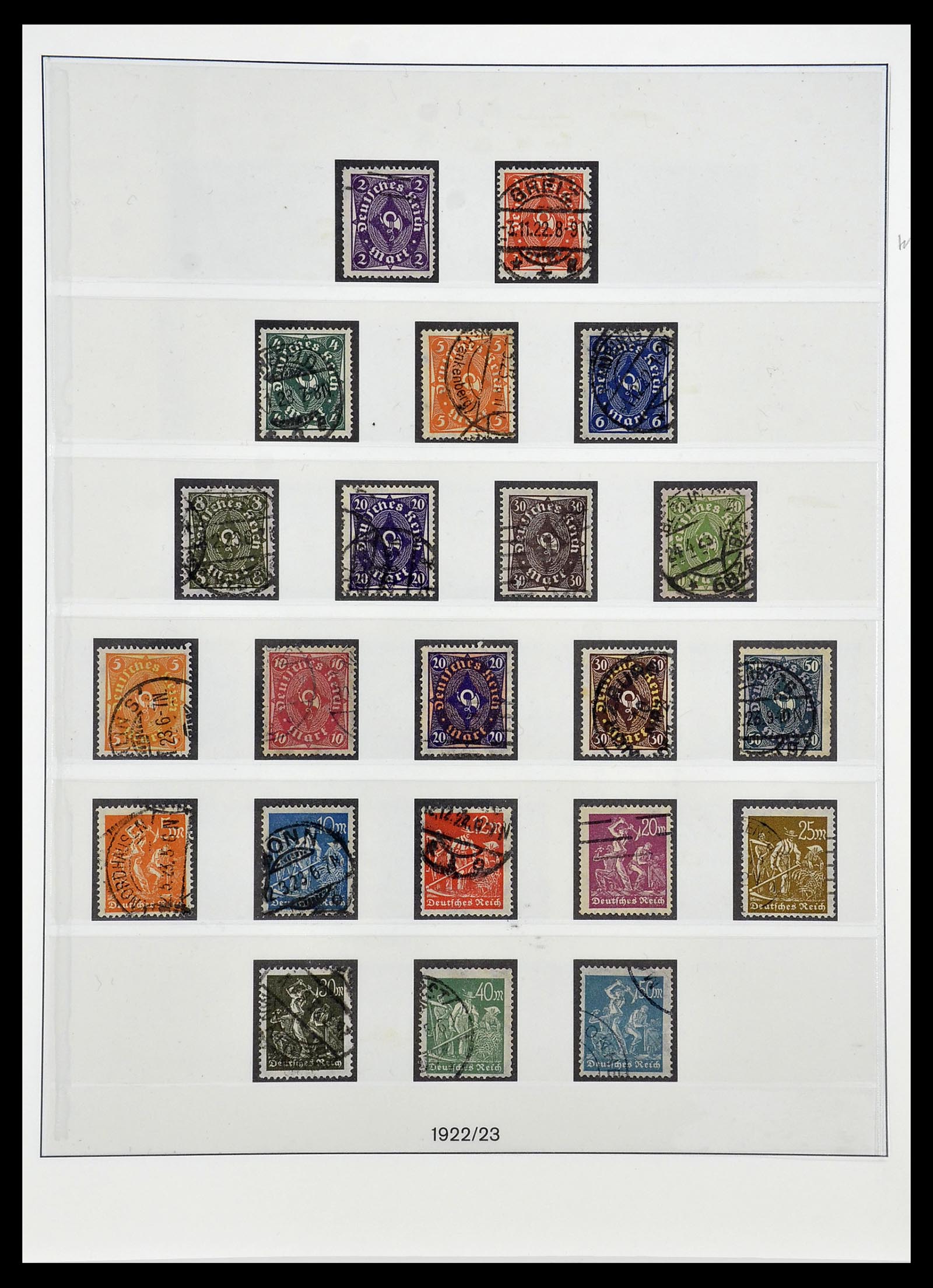 34767 015 - Stamp Collection 34767 German Reich 1872-1945.