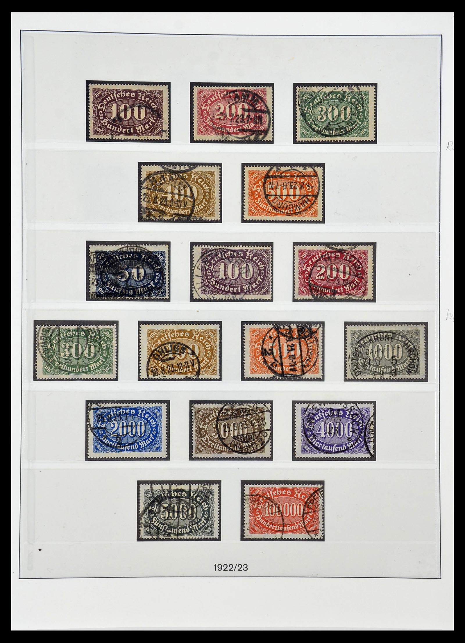 34767 016 - Stamp Collection 34767 German Reich 1872-1945.