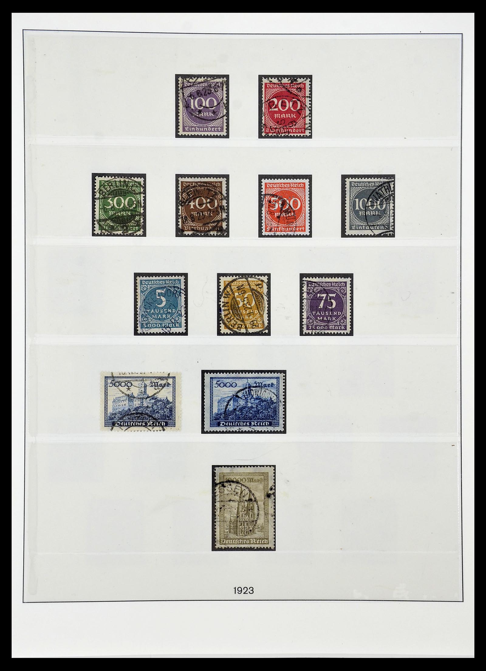 34767 017 - Stamp Collection 34767 German Reich 1872-1945.