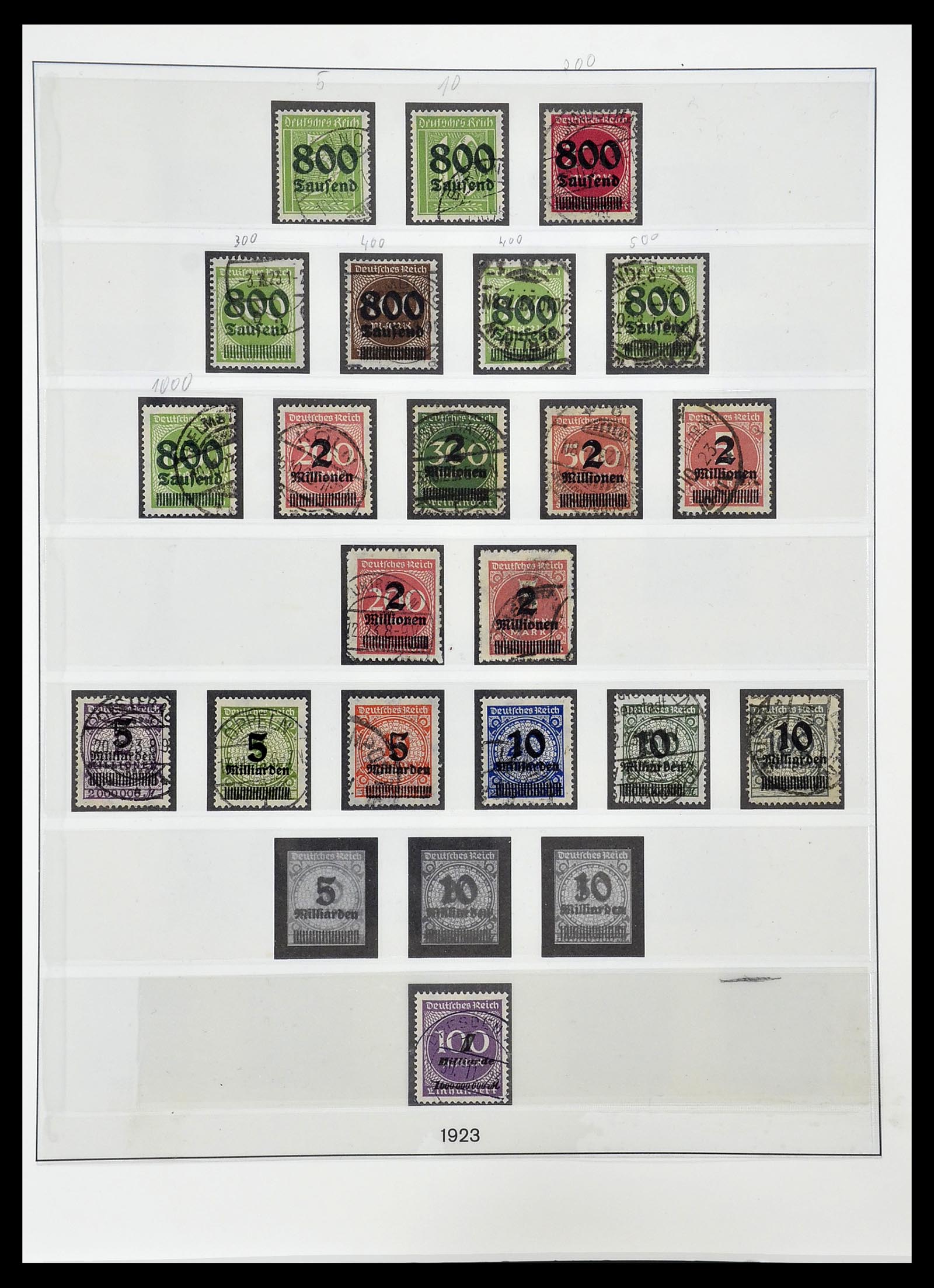 34767 019 - Stamp Collection 34767 German Reich 1872-1945.