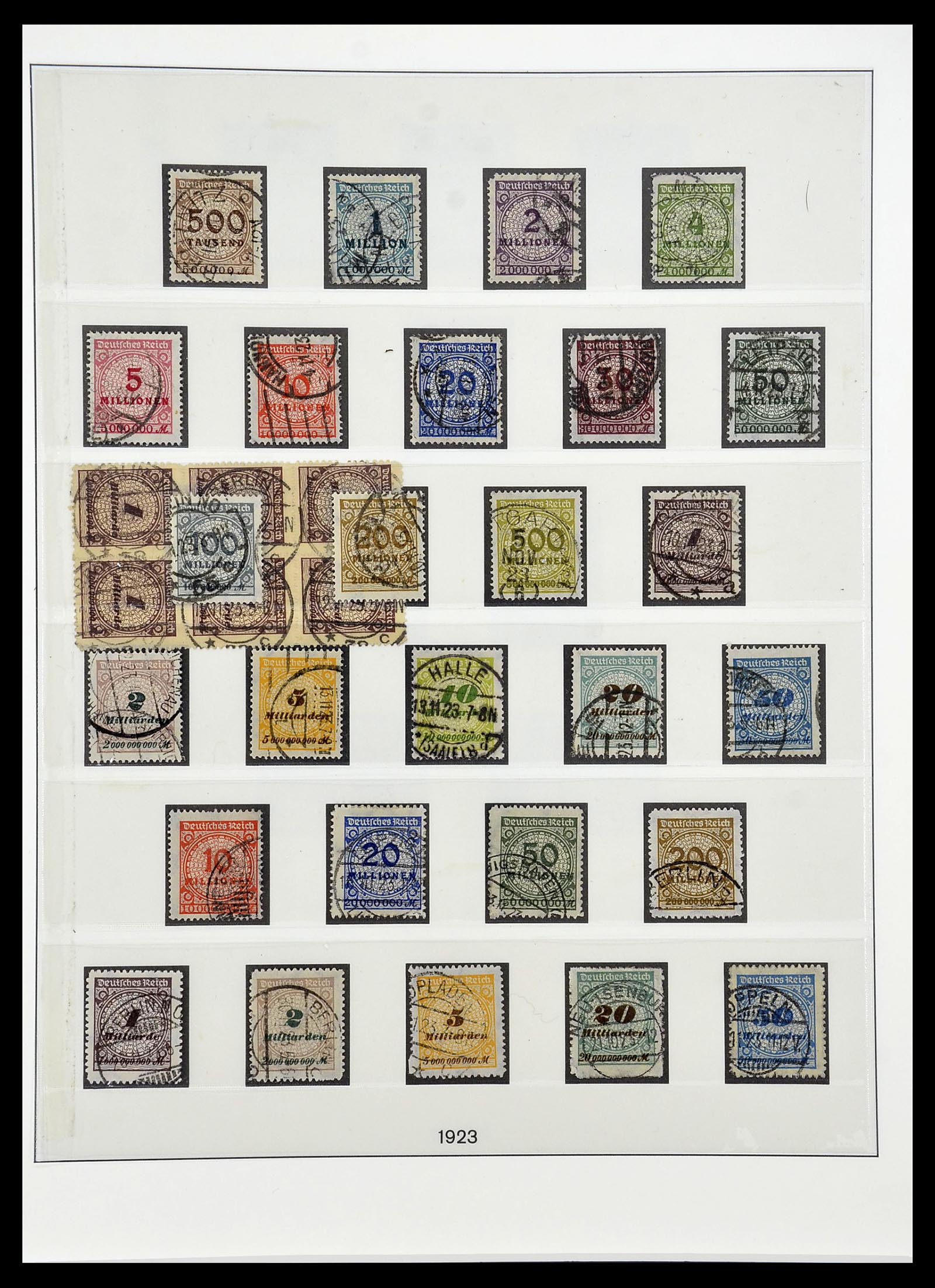 34767 020 - Stamp Collection 34767 German Reich 1872-1945.