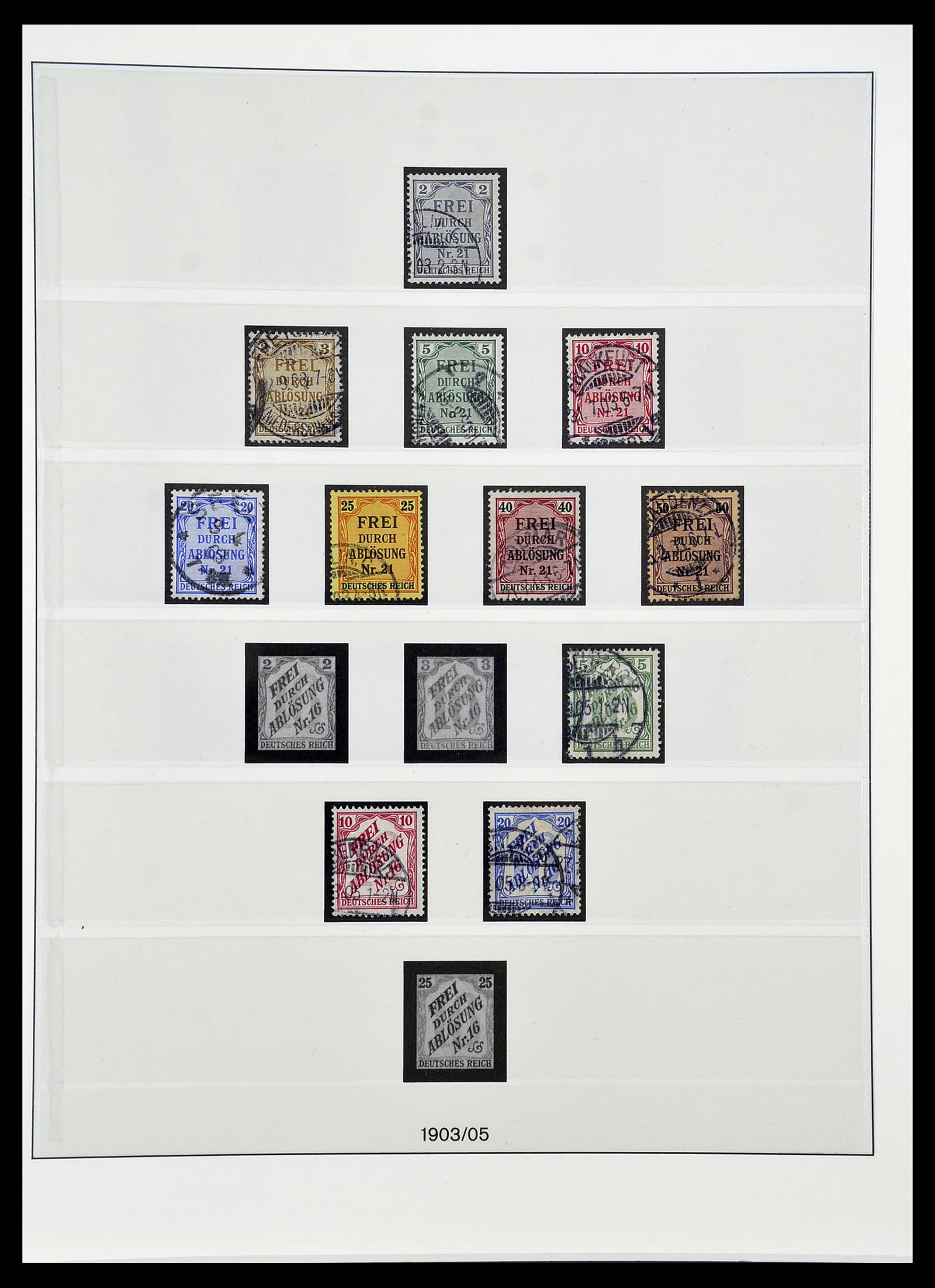 34767 023 - Stamp Collection 34767 German Reich 1872-1945.