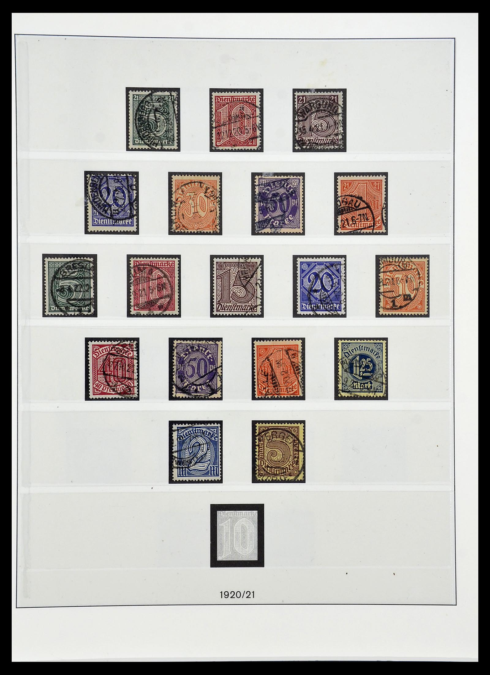 34767 024 - Stamp Collection 34767 German Reich 1872-1945.