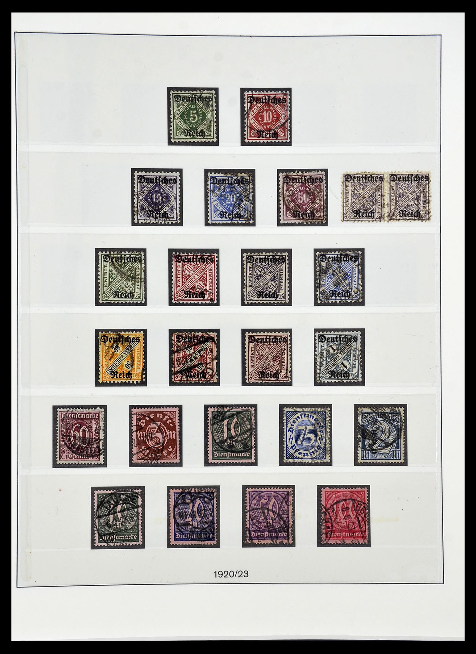 34767 026 - Stamp Collection 34767 German Reich 1872-1945.