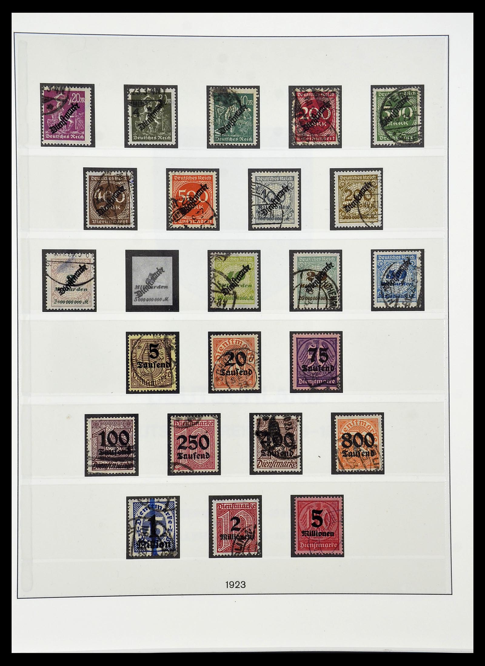 34767 027 - Stamp Collection 34767 German Reich 1872-1945.