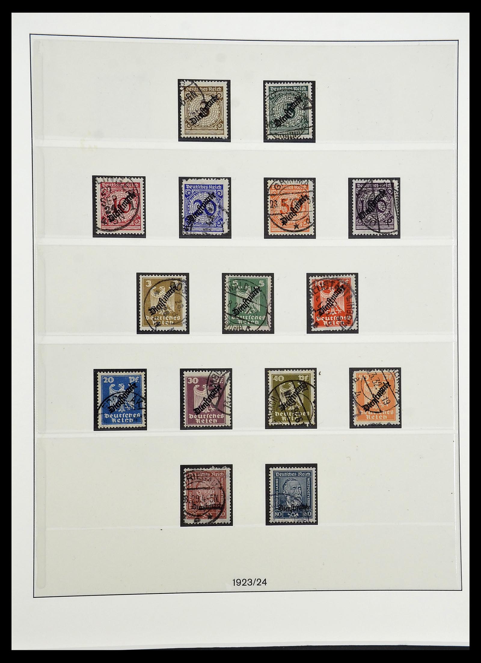 34767 037 - Stamp Collection 34767 German Reich 1872-1945.