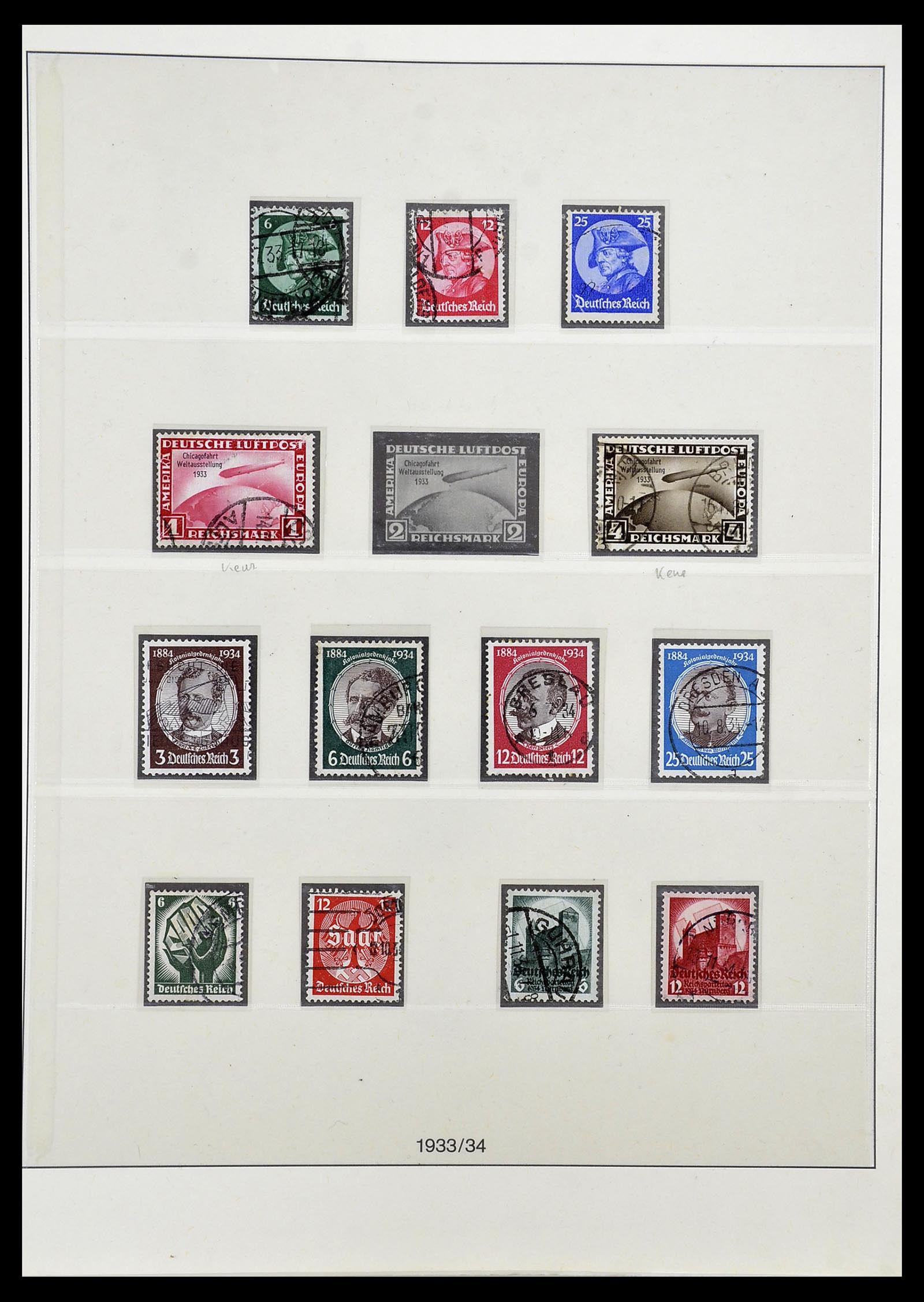 34767 039 - Stamp Collection 34767 German Reich 1872-1945.
