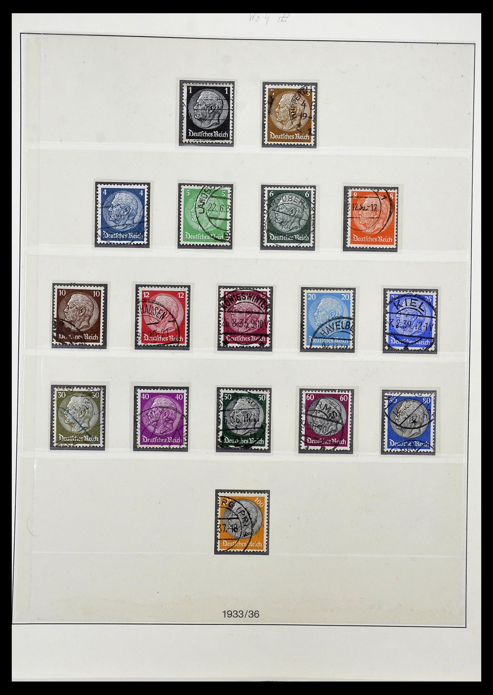 34767 042 - Stamp Collection 34767 German Reich 1872-1945.