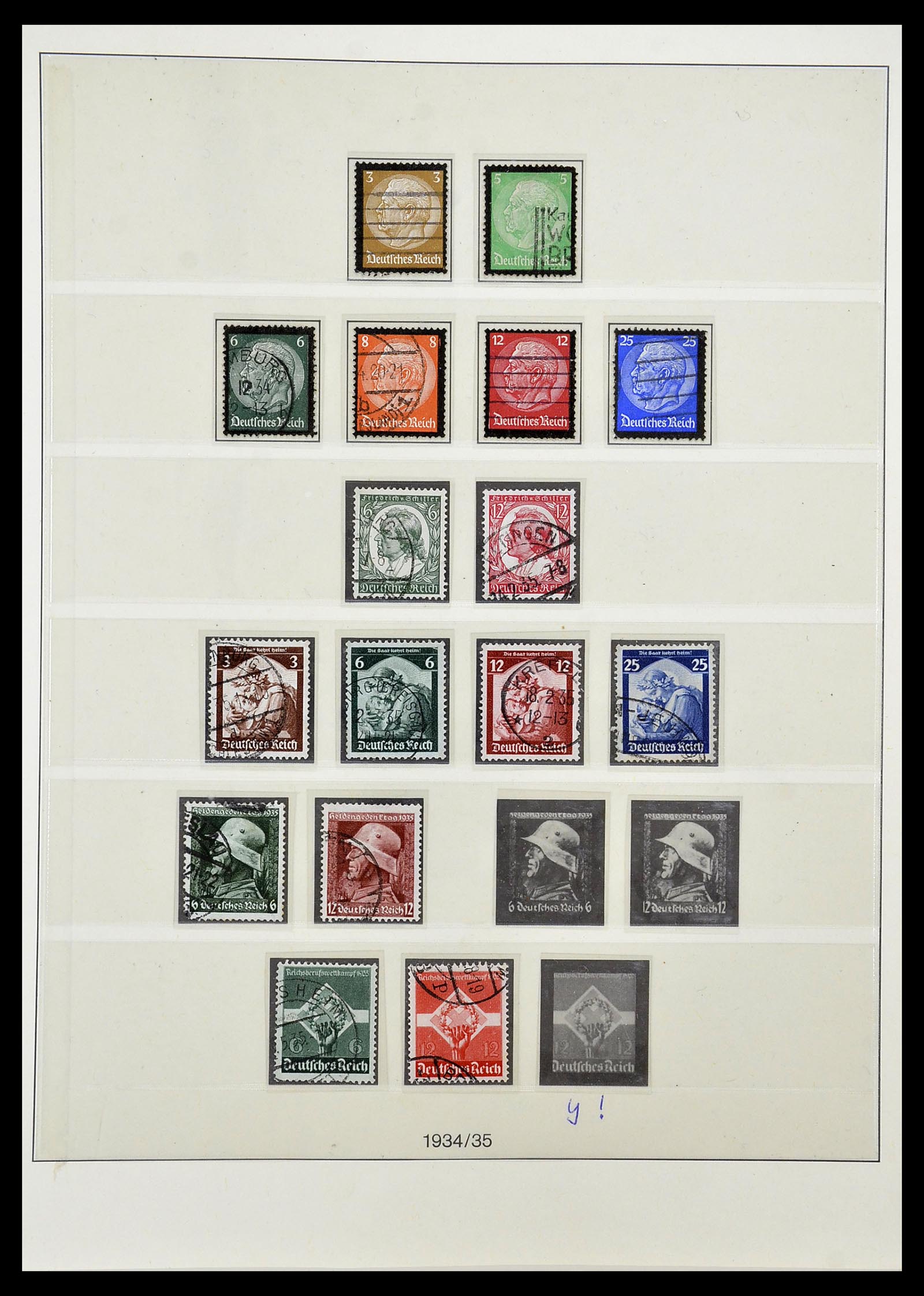 34767 044 - Stamp Collection 34767 German Reich 1872-1945.