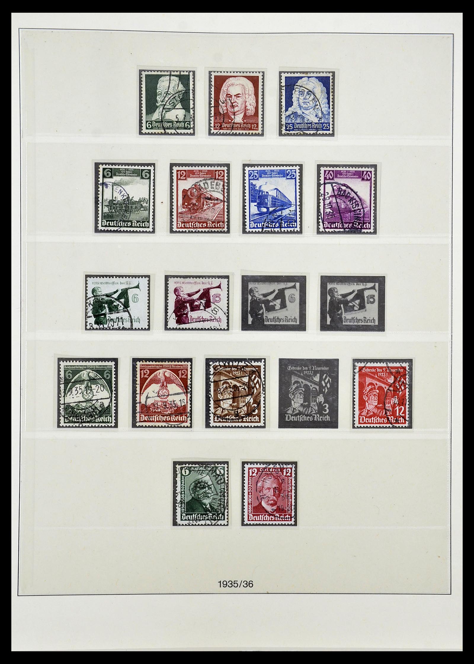 34767 046 - Stamp Collection 34767 German Reich 1872-1945.