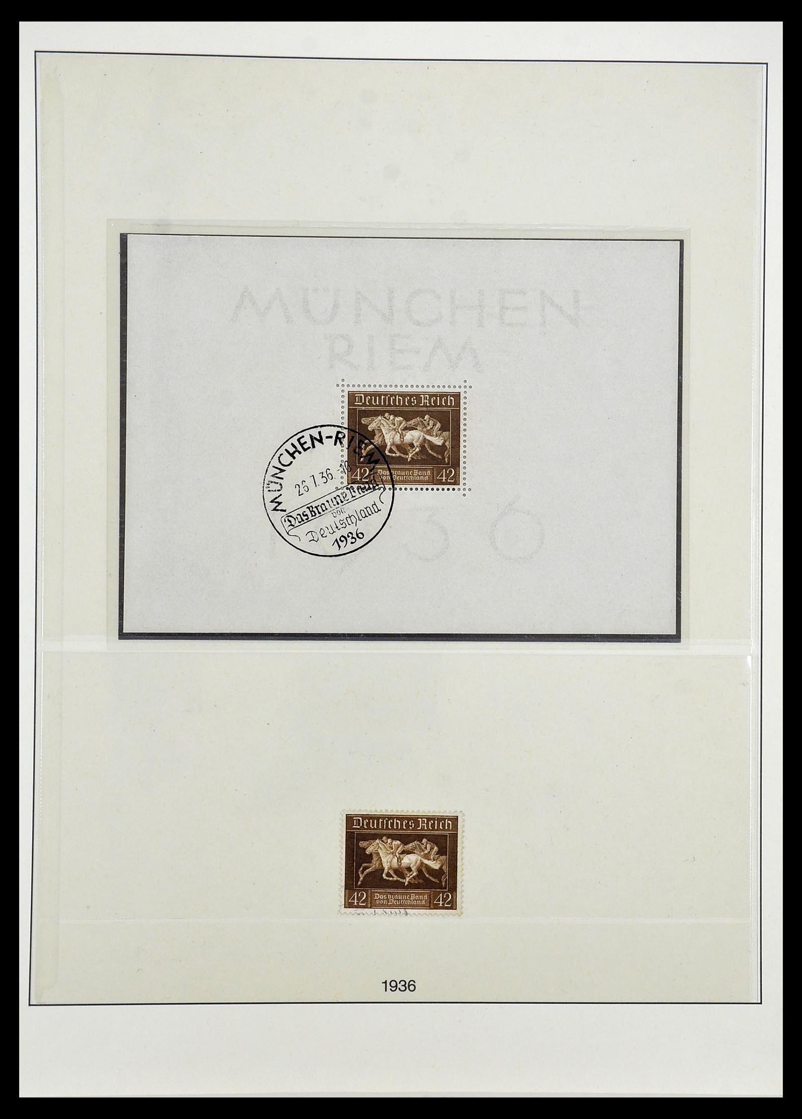 34767 051 - Stamp Collection 34767 German Reich 1872-1945.