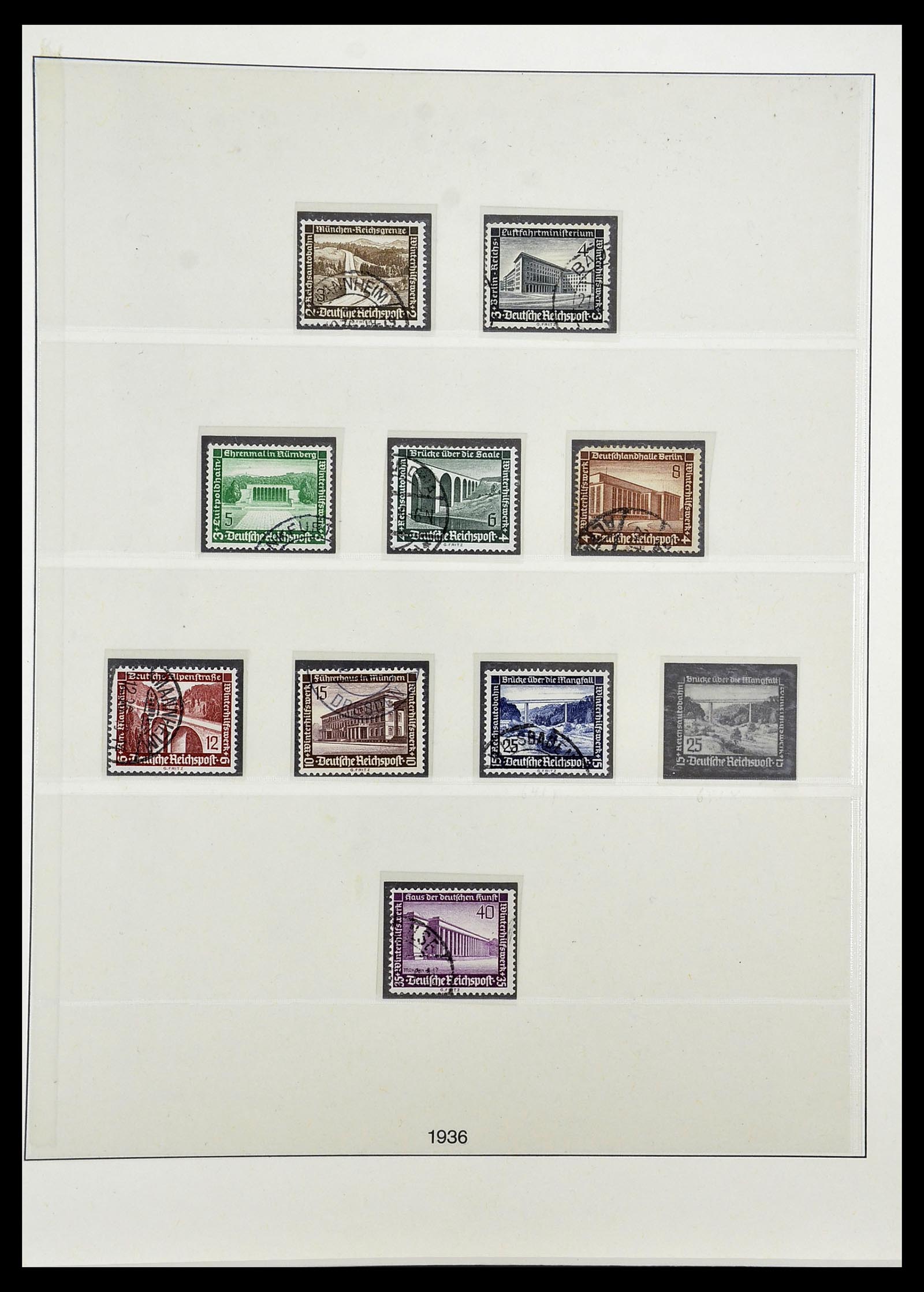 34767 053 - Stamp Collection 34767 German Reich 1872-1945.