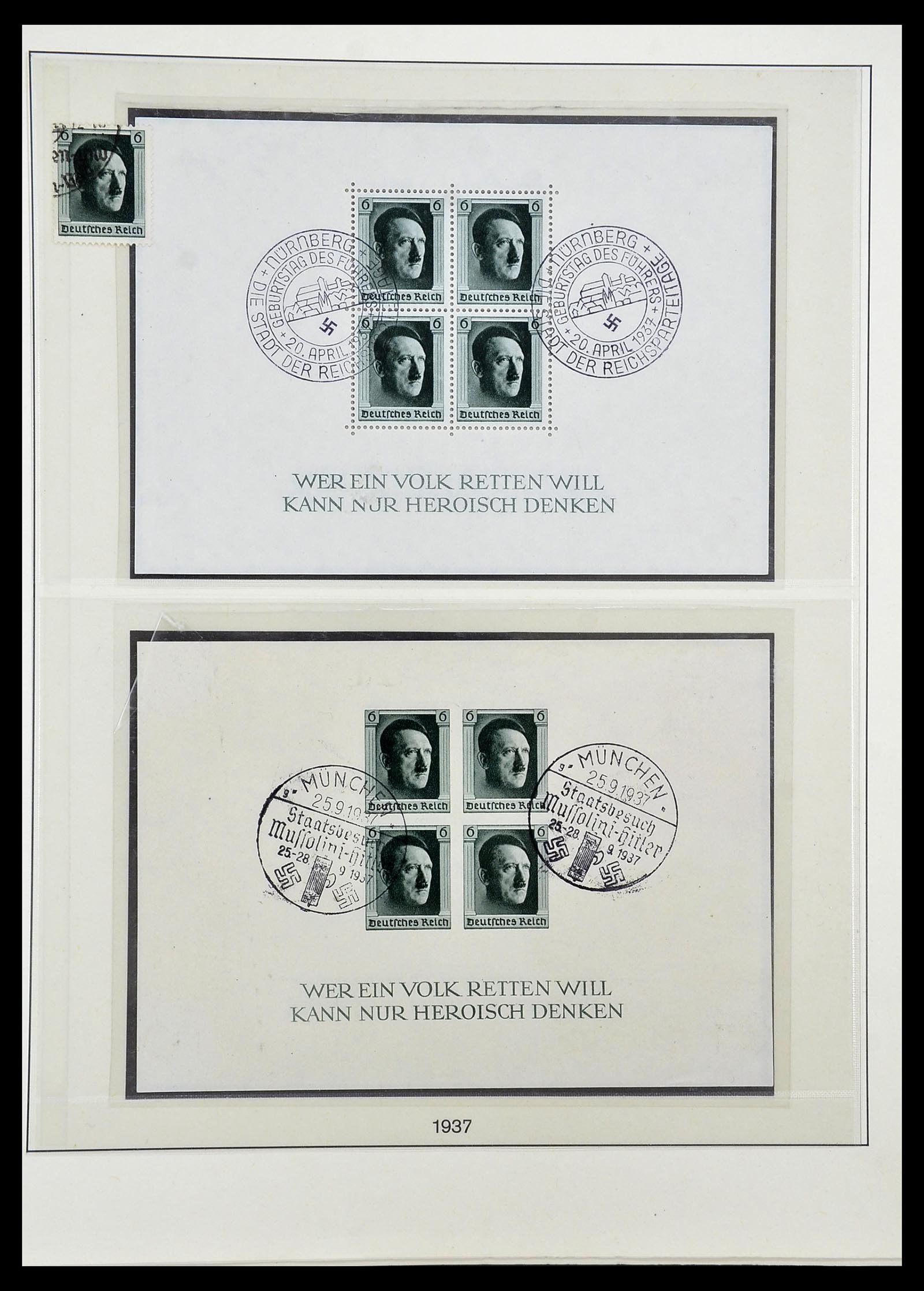 34767 054 - Stamp Collection 34767 German Reich 1872-1945.