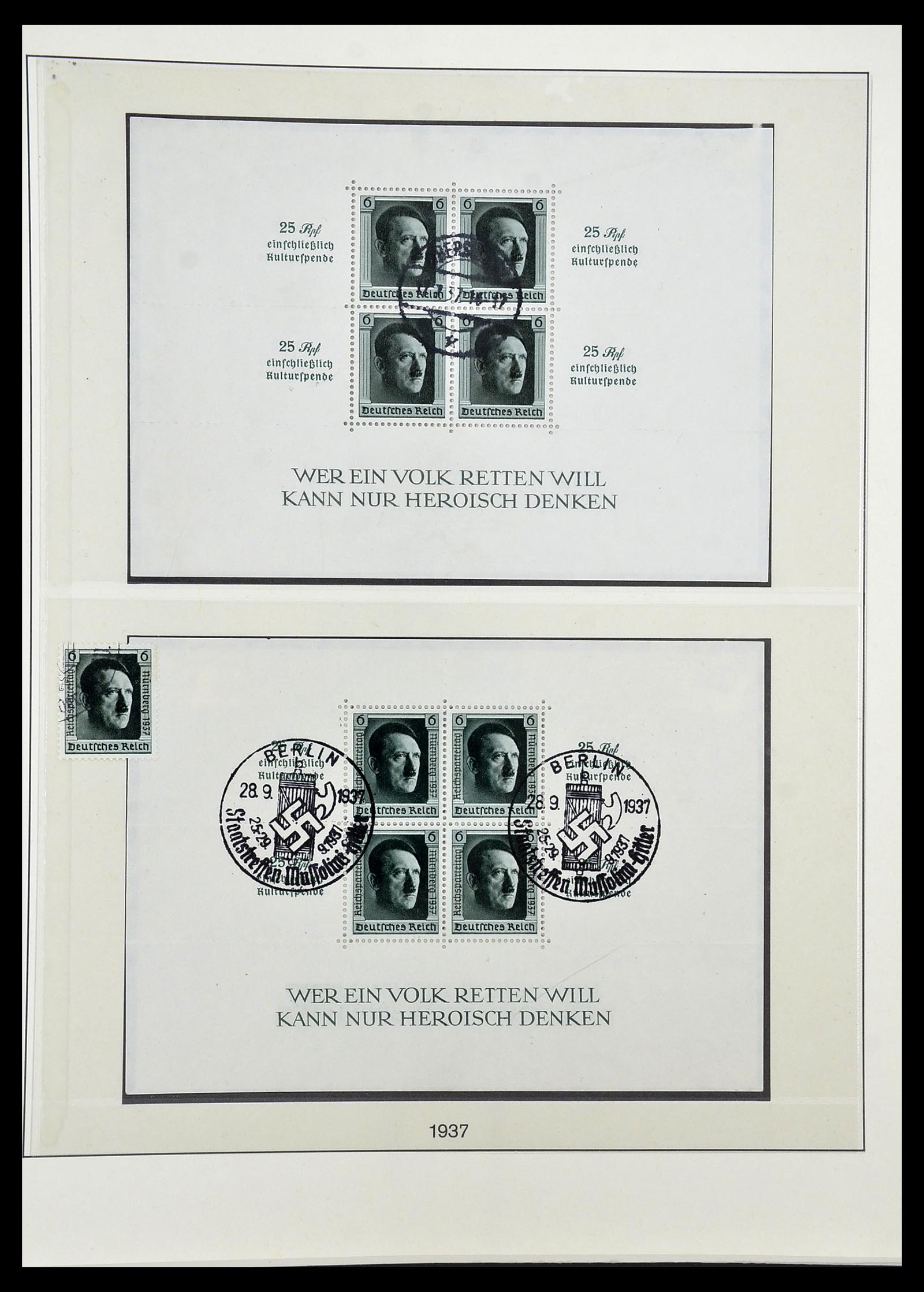 34767 055 - Stamp Collection 34767 German Reich 1872-1945.