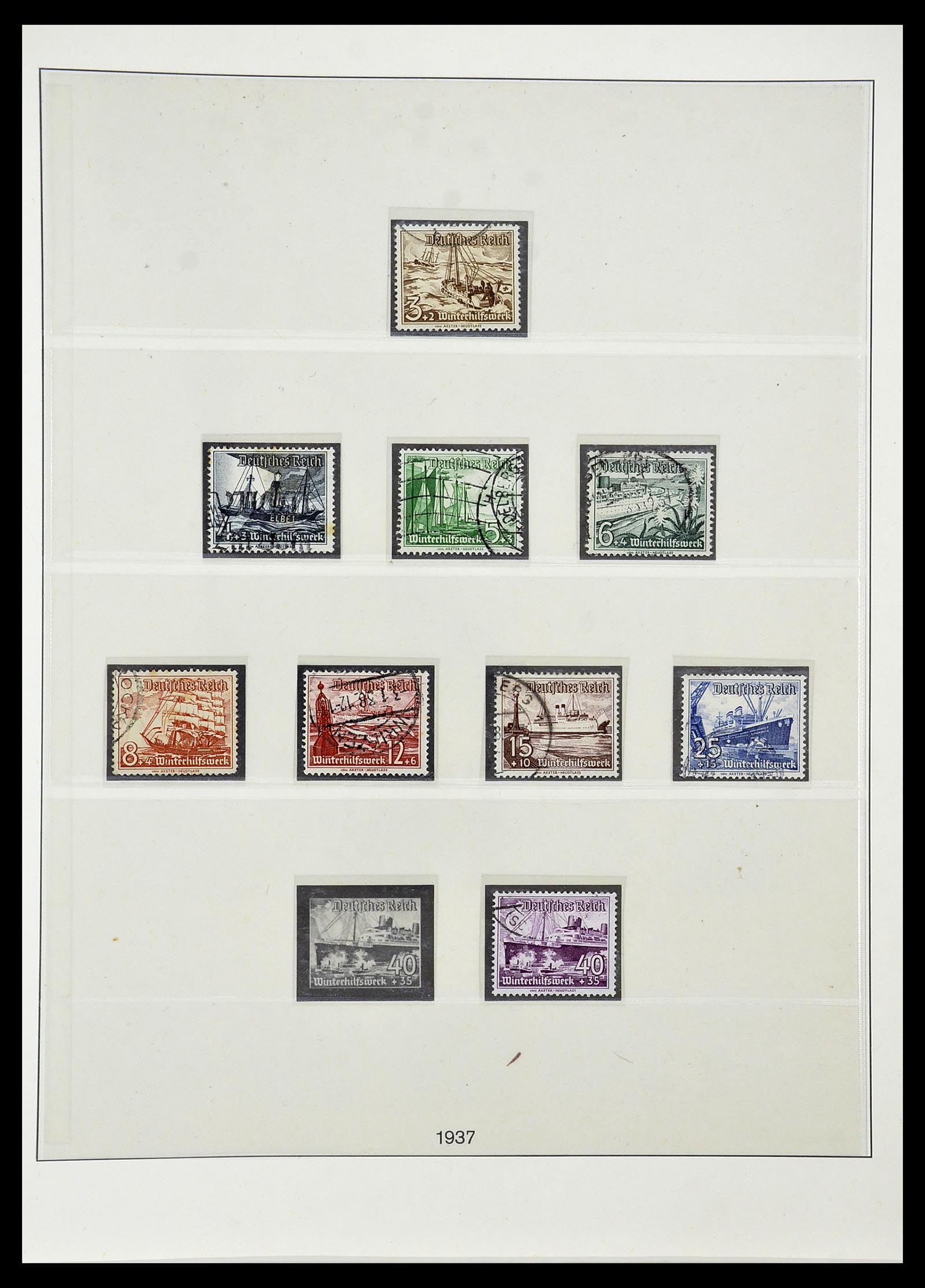 34767 057 - Stamp Collection 34767 German Reich 1872-1945.