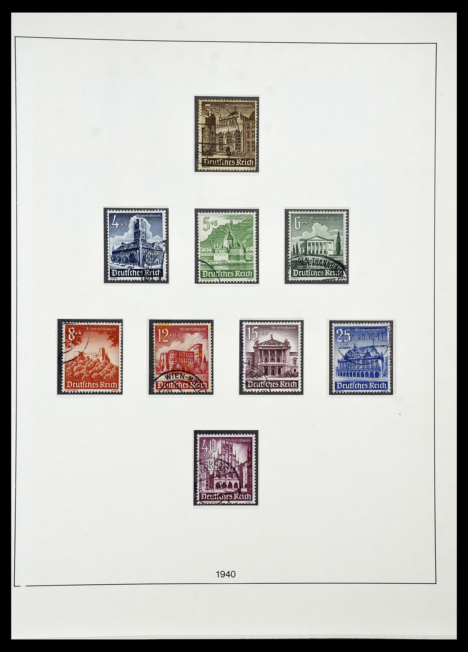 34767 065 - Stamp Collection 34767 German Reich 1872-1945.