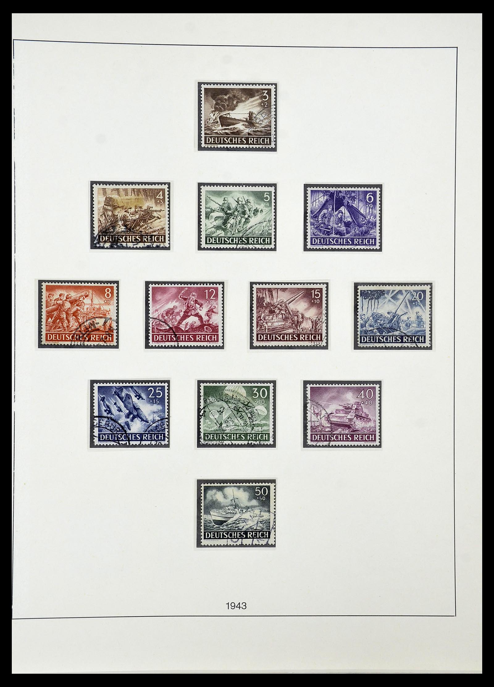 34767 071 - Stamp Collection 34767 German Reich 1872-1945.