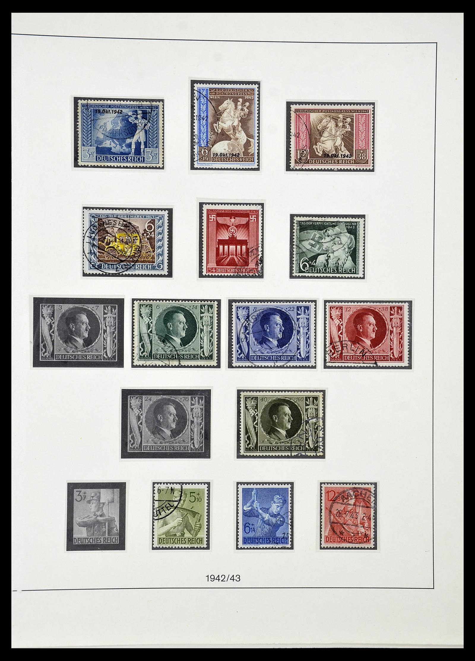 34767 072 - Stamp Collection 34767 German Reich 1872-1945.