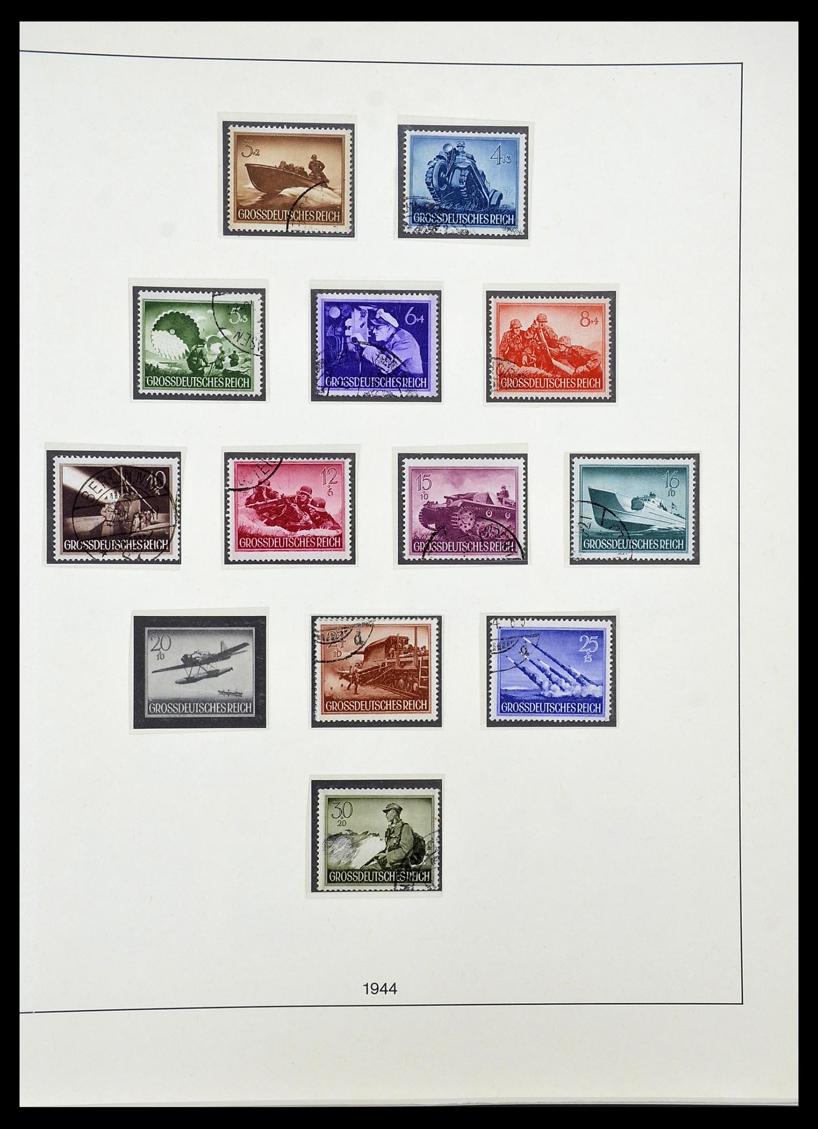 34767 074 - Stamp Collection 34767 German Reich 1872-1945.