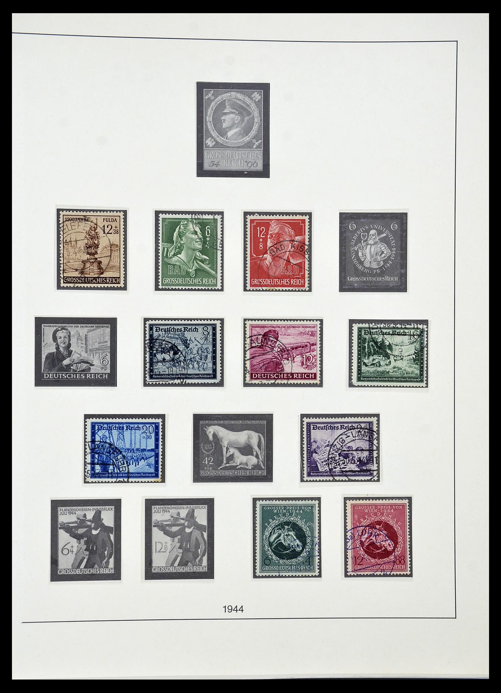 34767 075 - Stamp Collection 34767 German Reich 1872-1945.