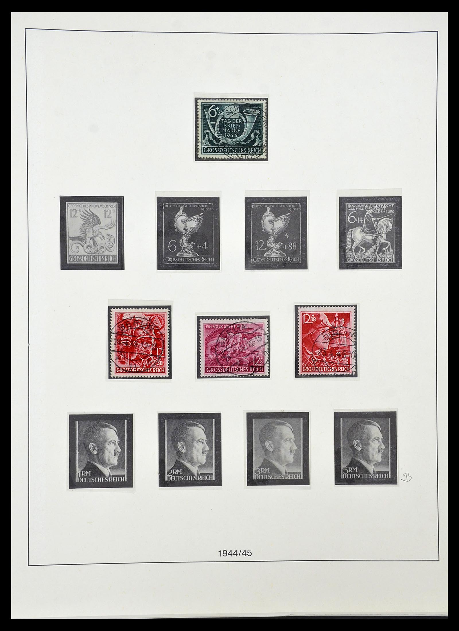 34767 076 - Stamp Collection 34767 German Reich 1872-1945.