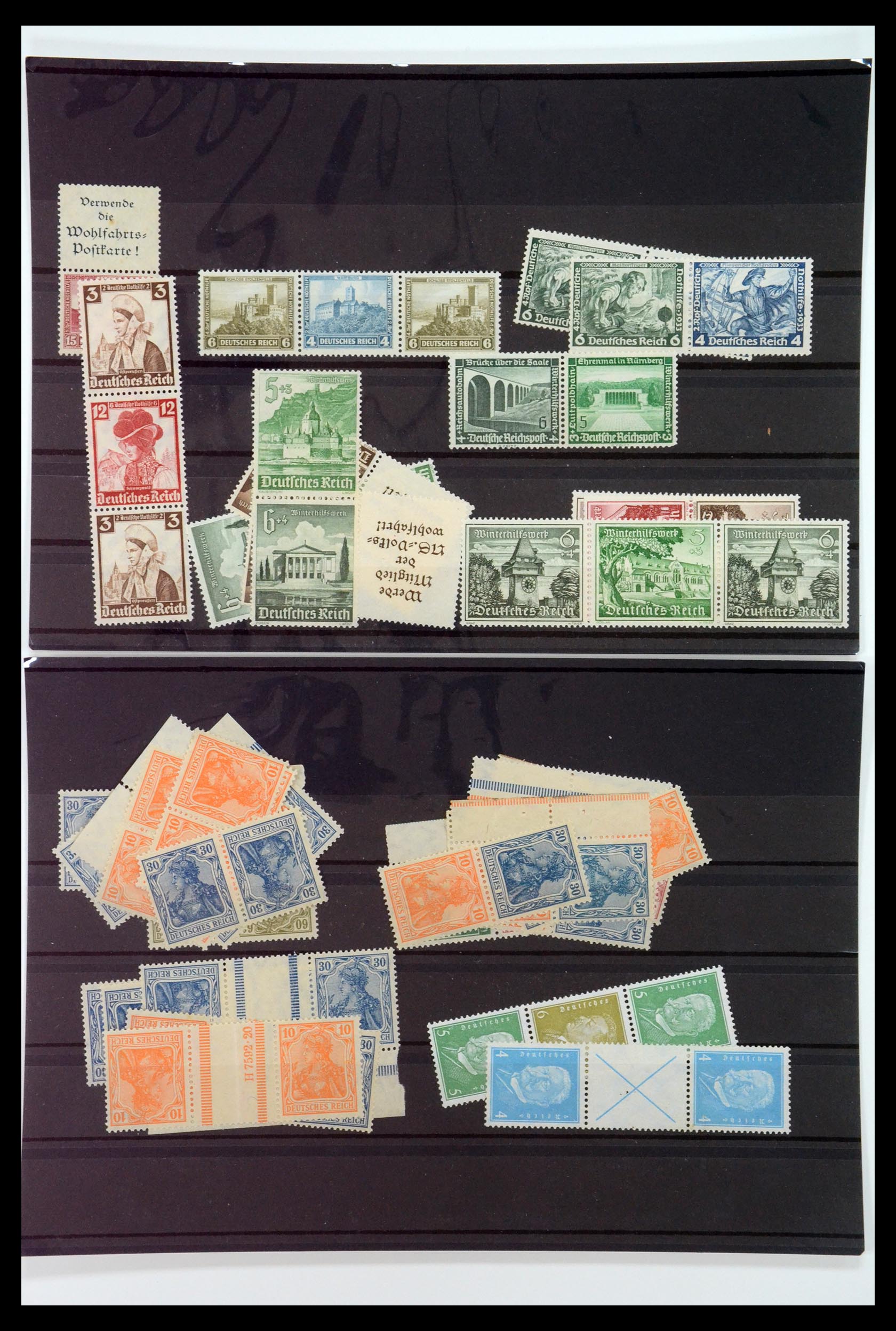 34770 004 - Stamp Collection 34770 German Reich MNH.