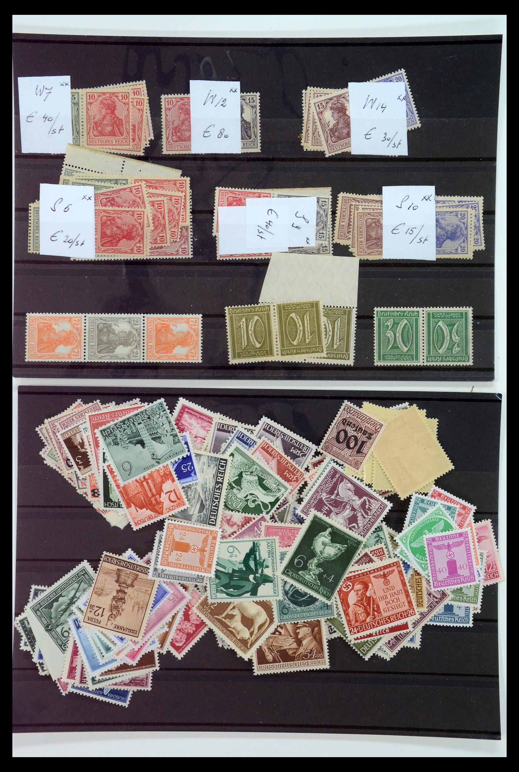 34770 005 - Stamp Collection 34770 German Reich MNH.