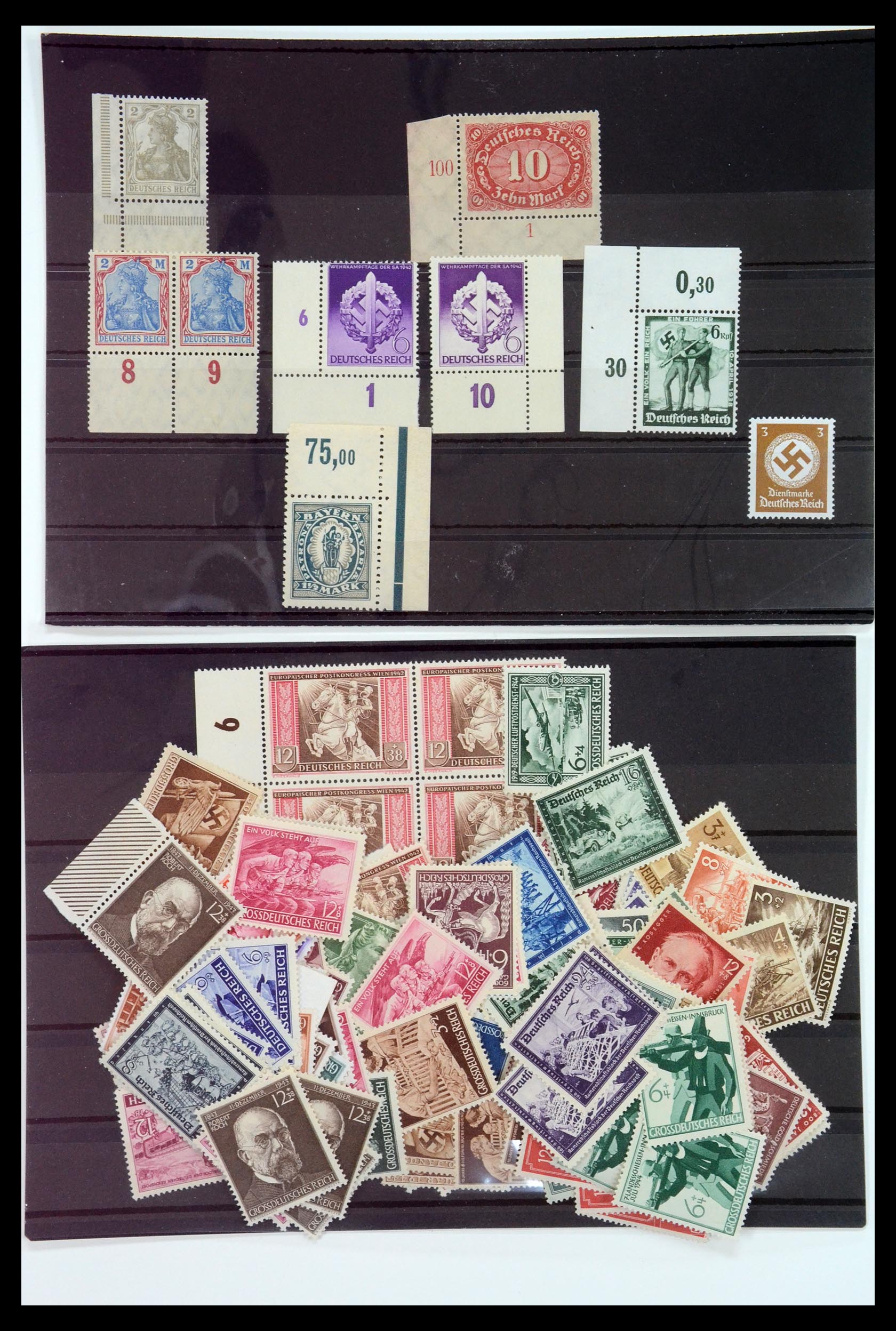 34770 007 - Stamp Collection 34770 German Reich MNH.