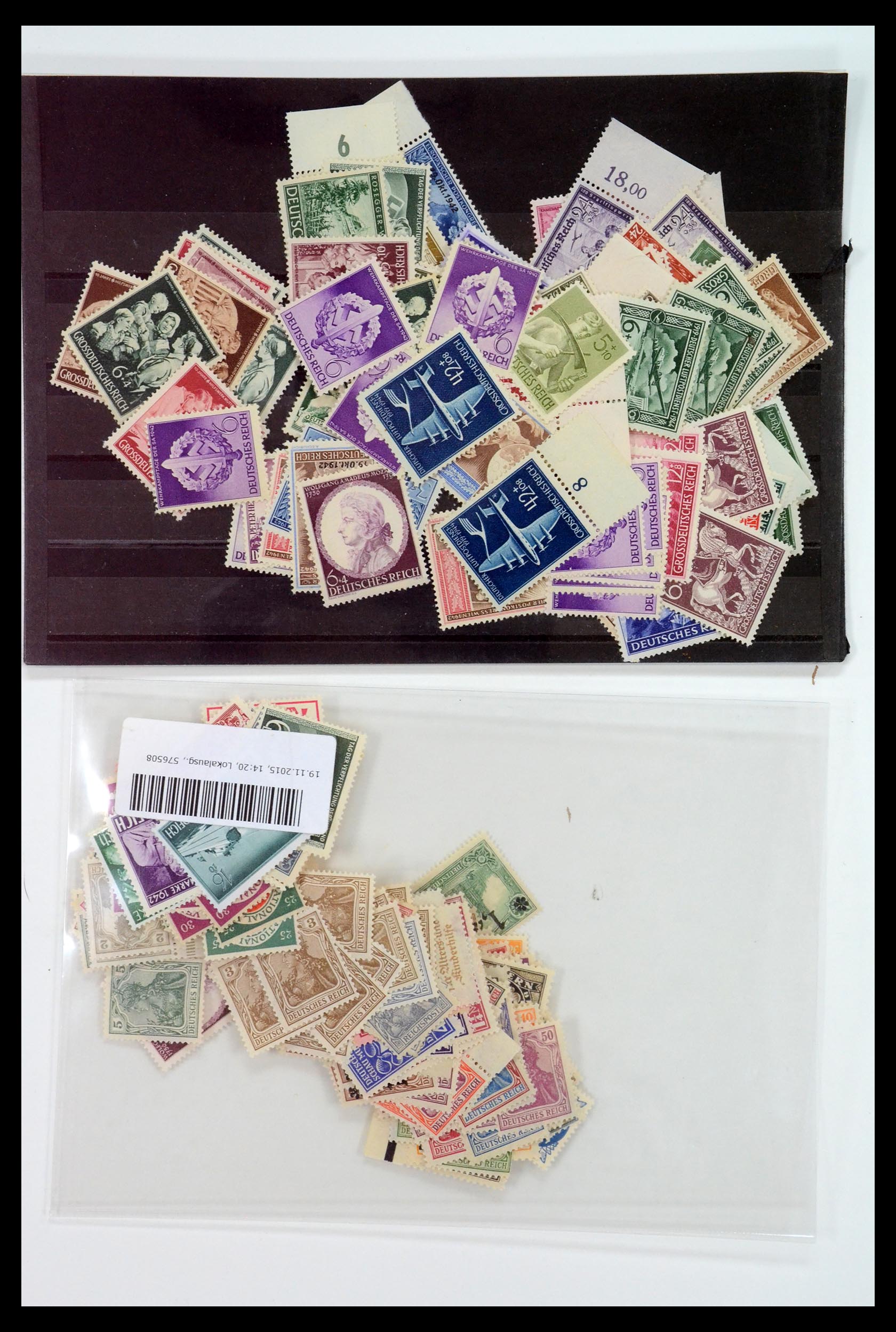 34770 008 - Stamp Collection 34770 German Reich MNH.