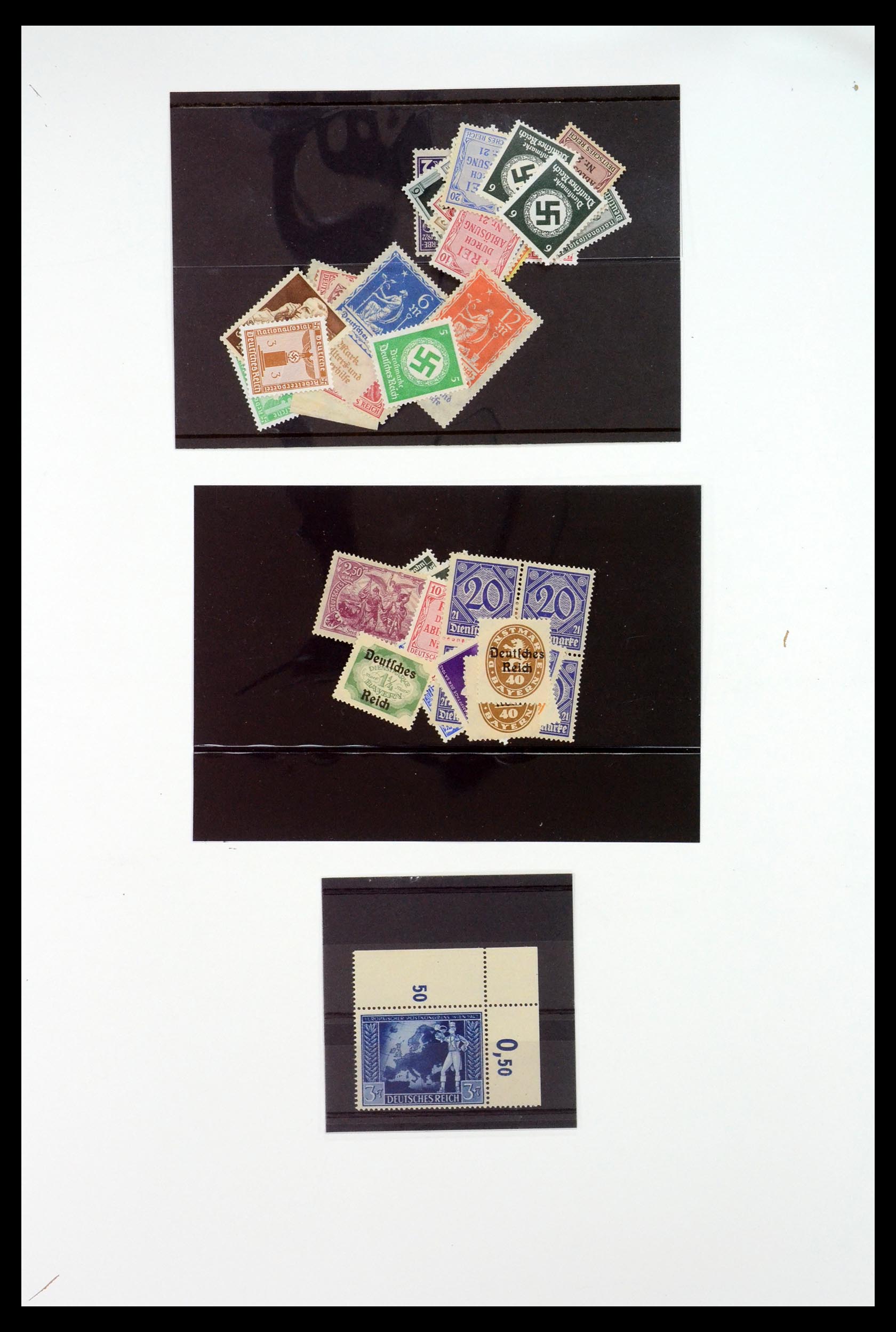 34770 018 - Stamp Collection 34770 German Reich MNH.