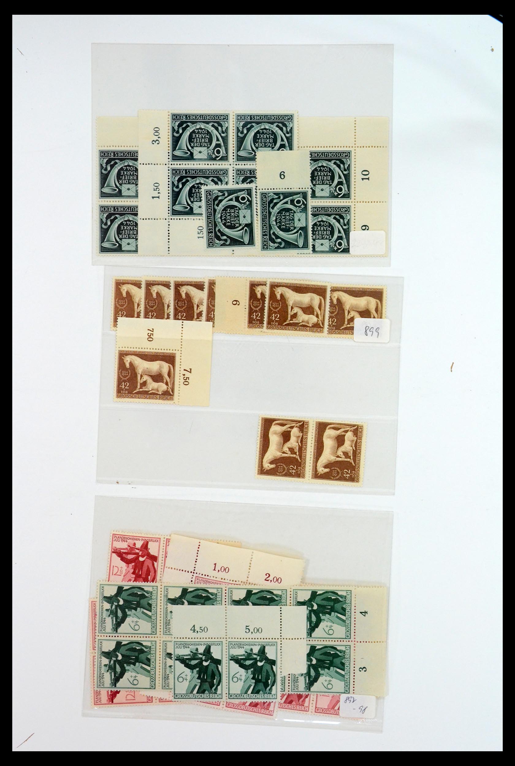 34770 023 - Stamp Collection 34770 German Reich MNH.