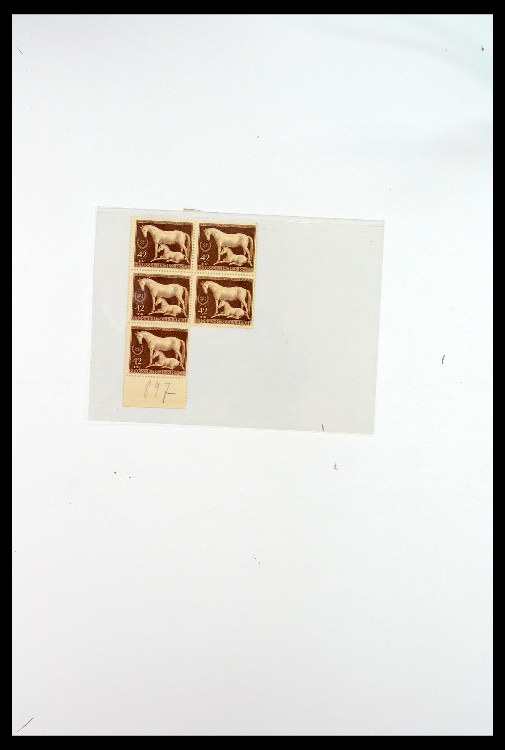 34770 025 - Stamp Collection 34770 German Reich MNH.