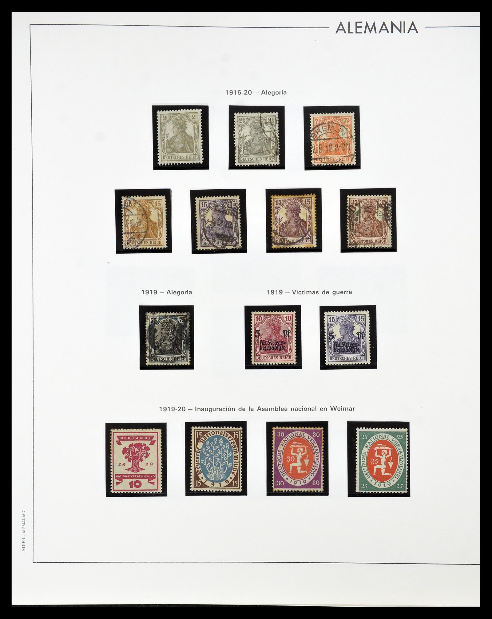 34771 006 - Stamp Collection 34771 Germany 1872-1949.