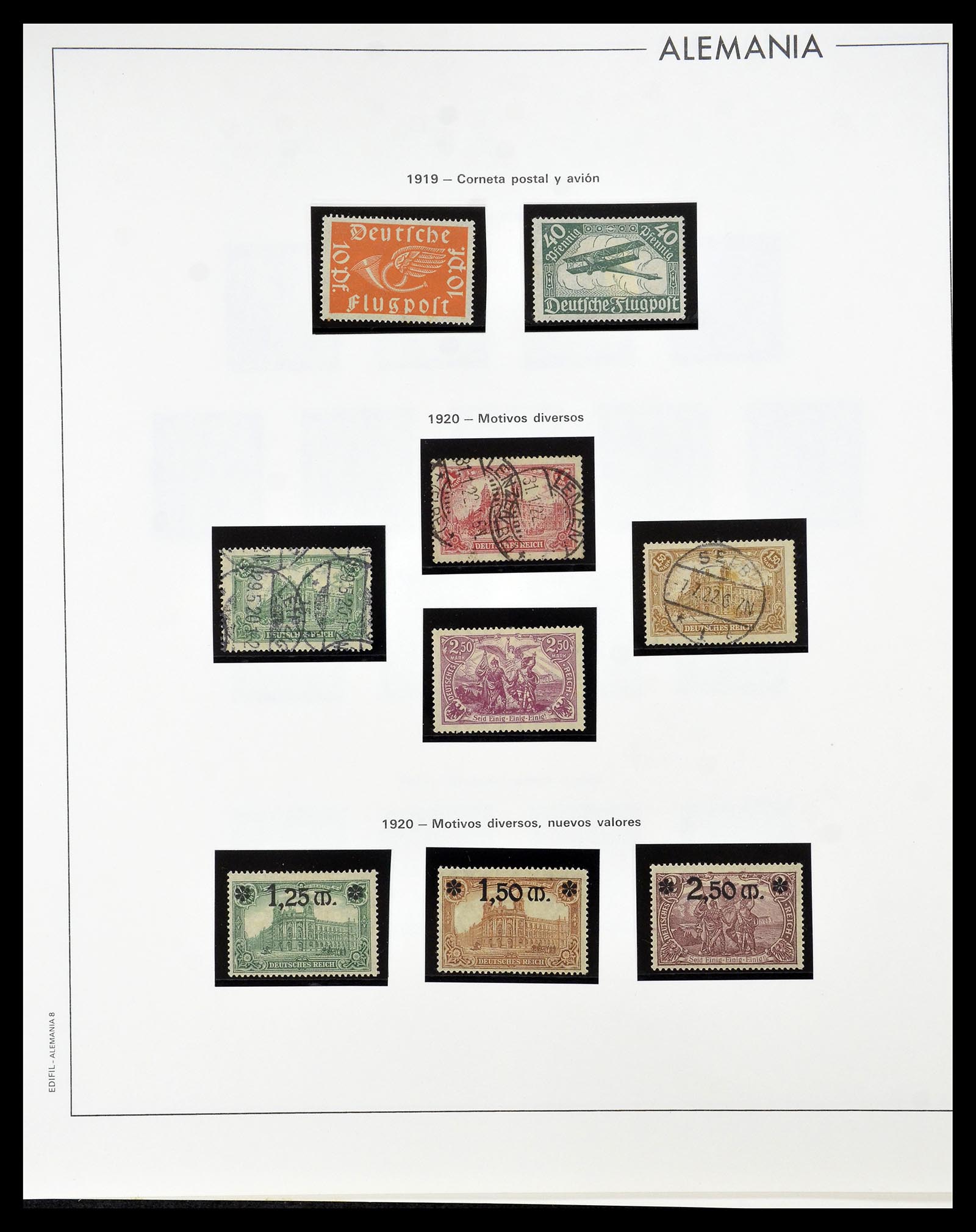 34771 007 - Stamp Collection 34771 Germany 1872-1949.
