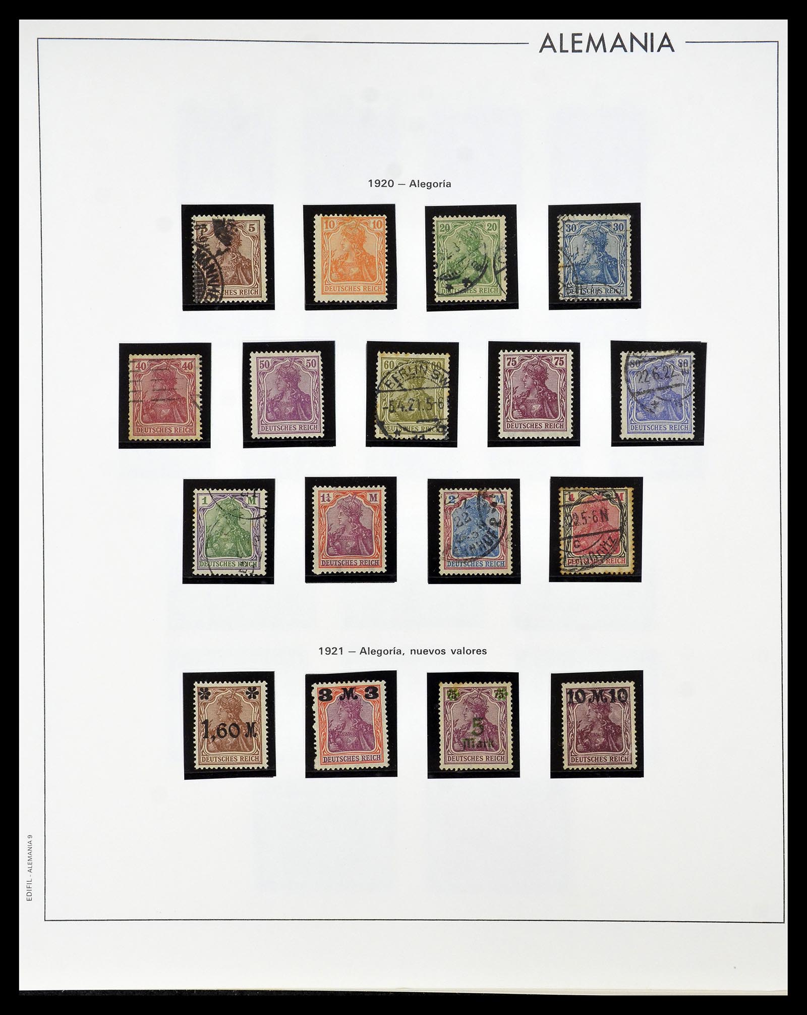 34771 008 - Stamp Collection 34771 Germany 1872-1949.