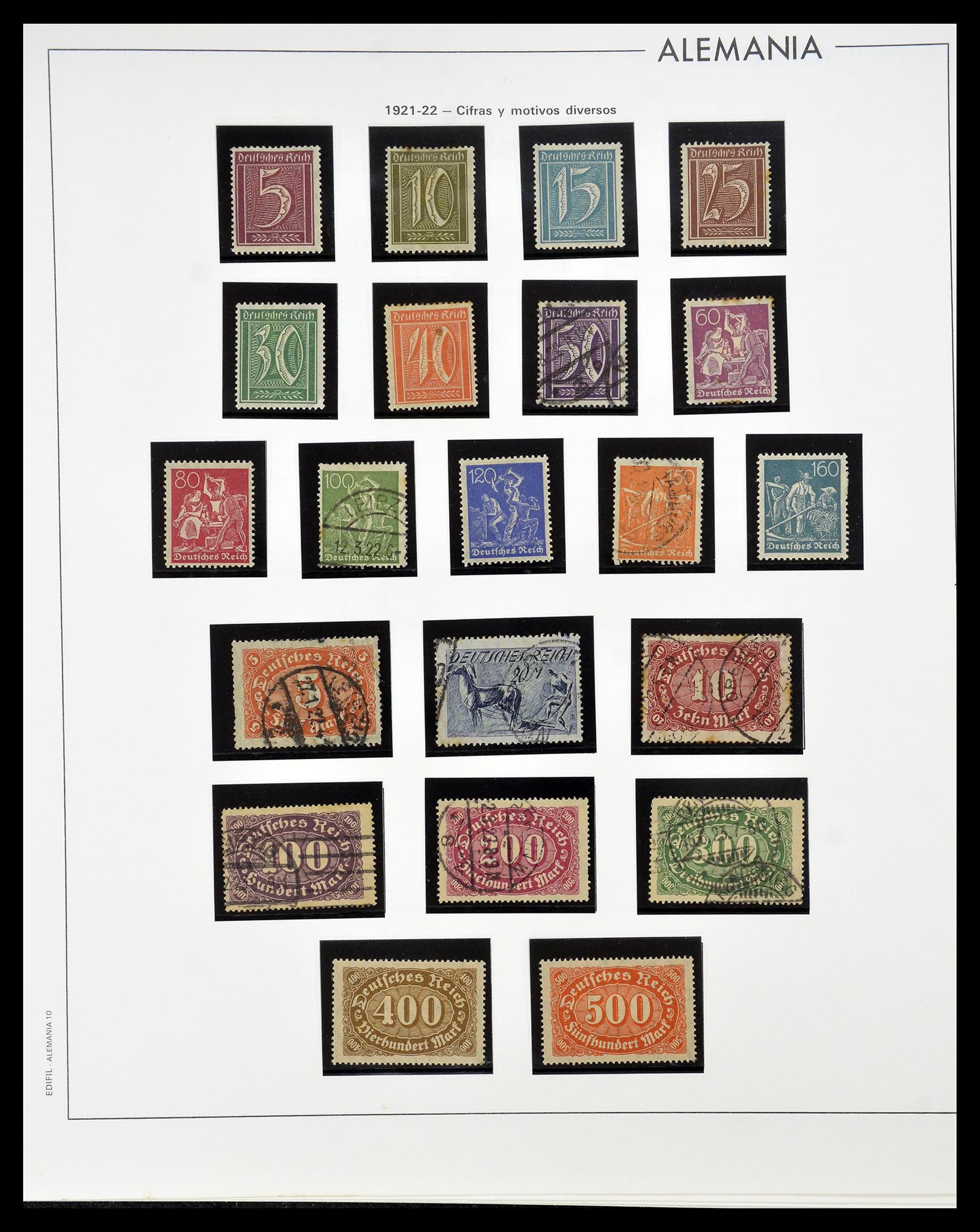 34771 009 - Stamp Collection 34771 Germany 1872-1949.