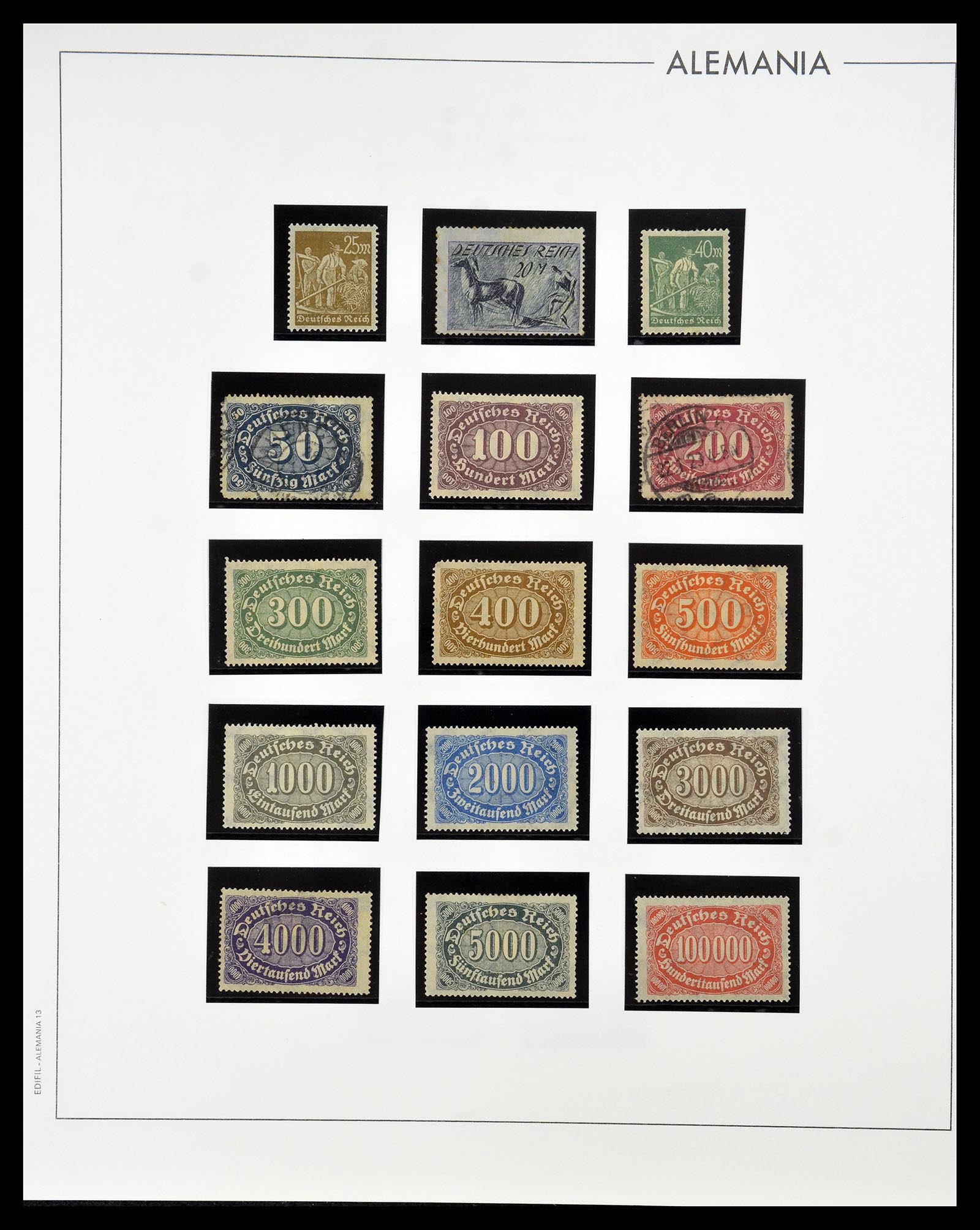 34771 011 - Stamp Collection 34771 Germany 1872-1949.