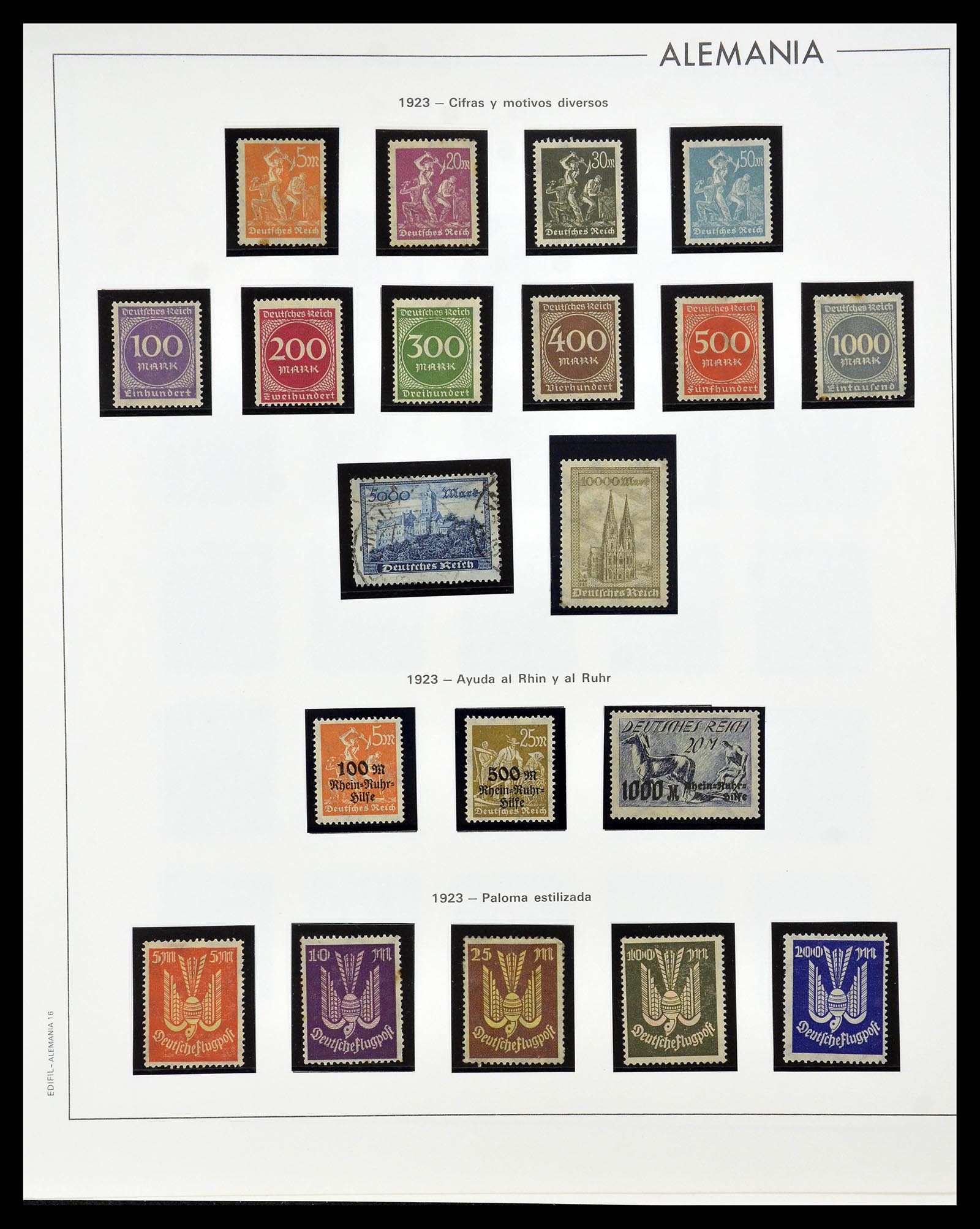 34771 014 - Stamp Collection 34771 Germany 1872-1949.