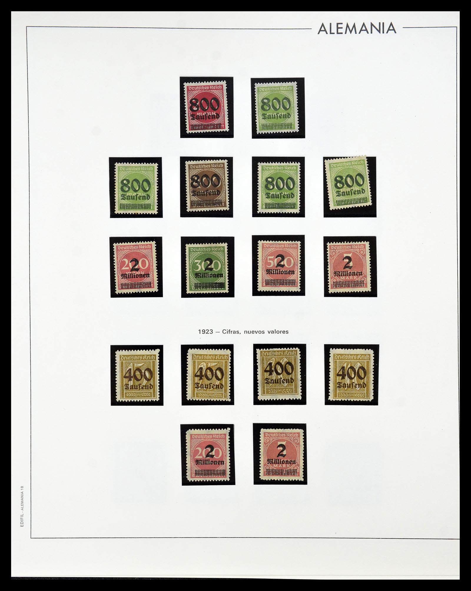 34771 016 - Stamp Collection 34771 Germany 1872-1949.