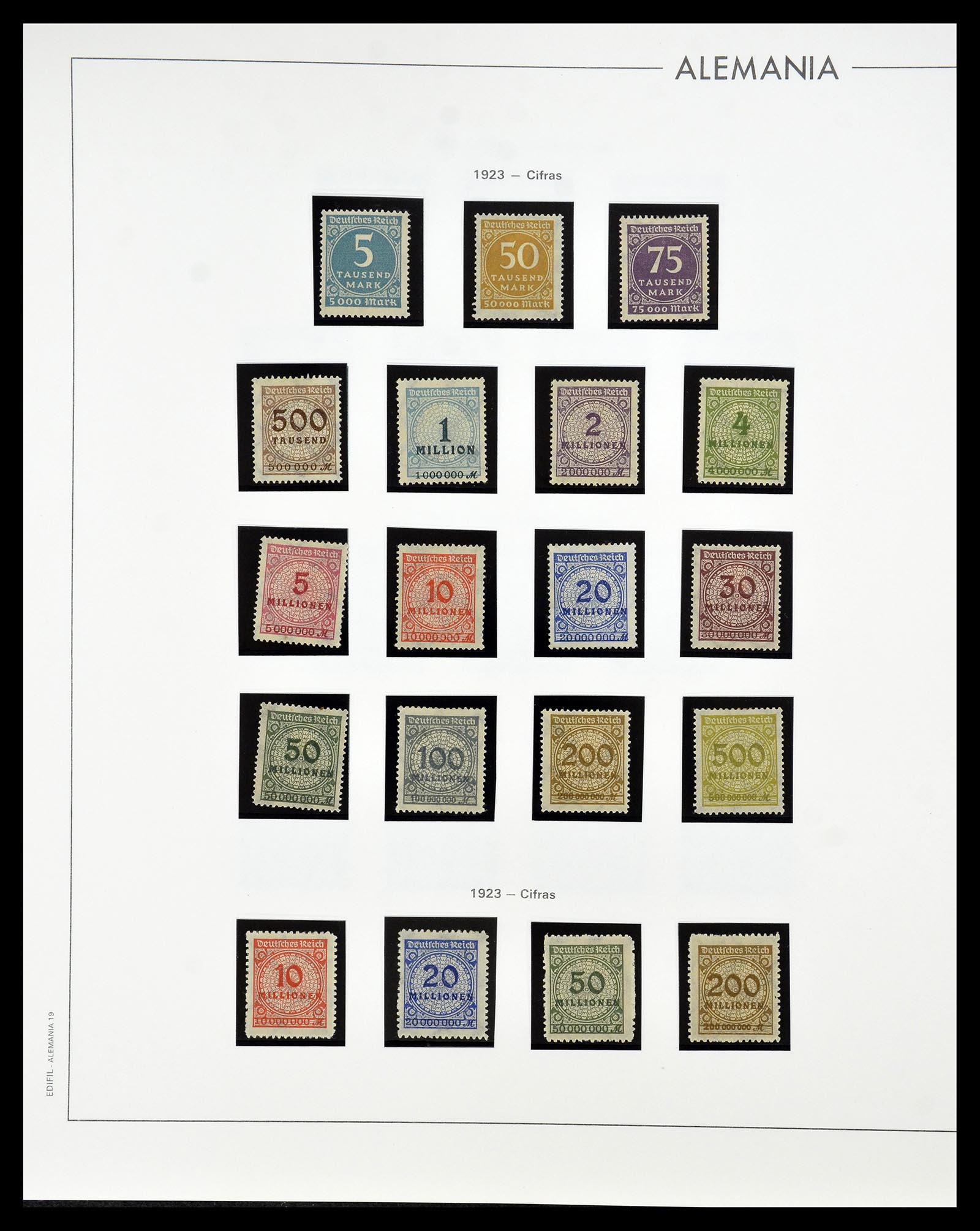34771 017 - Stamp Collection 34771 Germany 1872-1949.