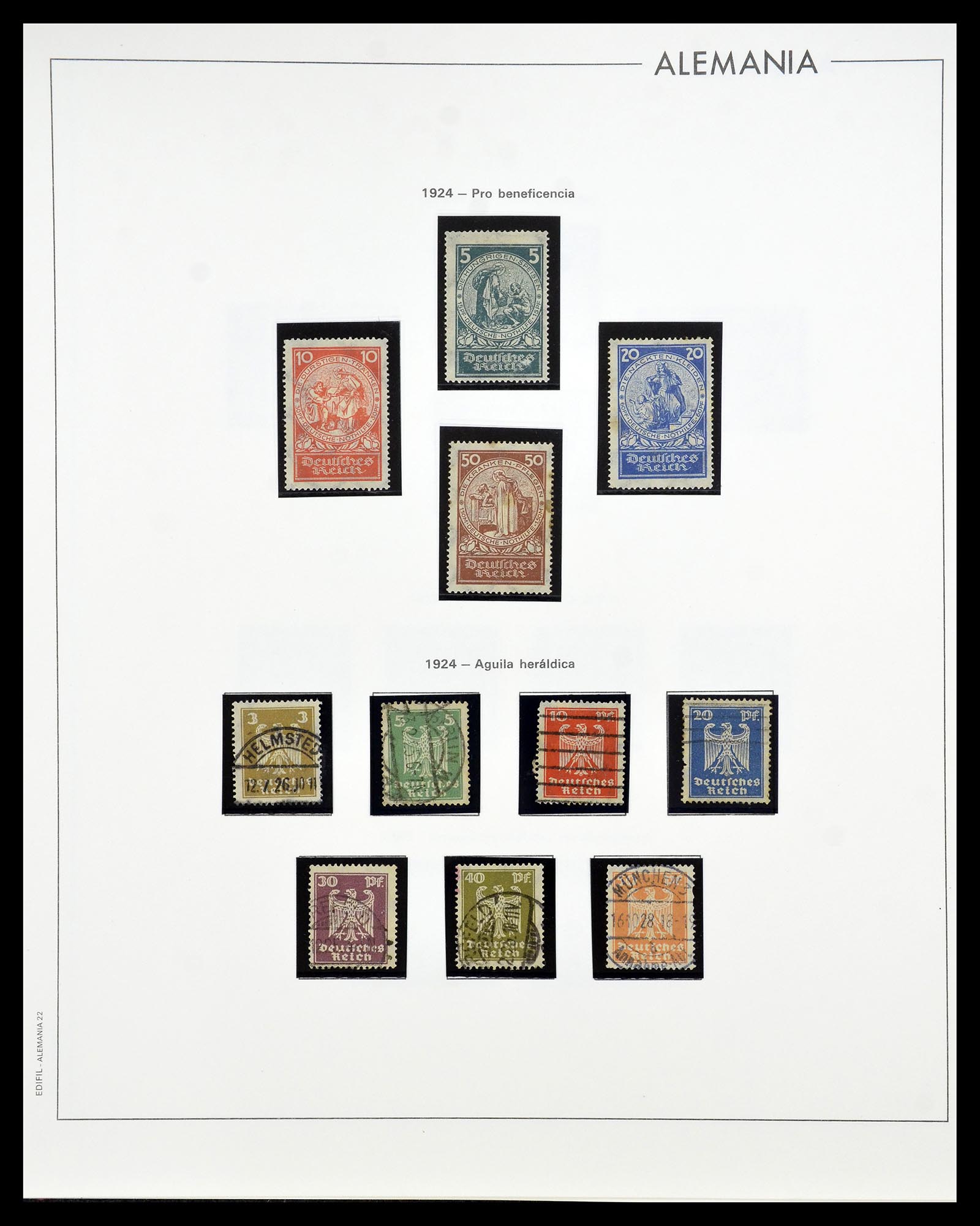 34771 020 - Stamp Collection 34771 Germany 1872-1949.