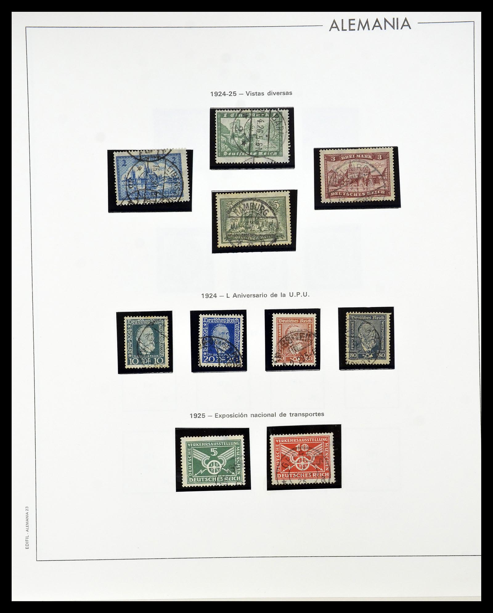 34771 021 - Stamp Collection 34771 Germany 1872-1949.