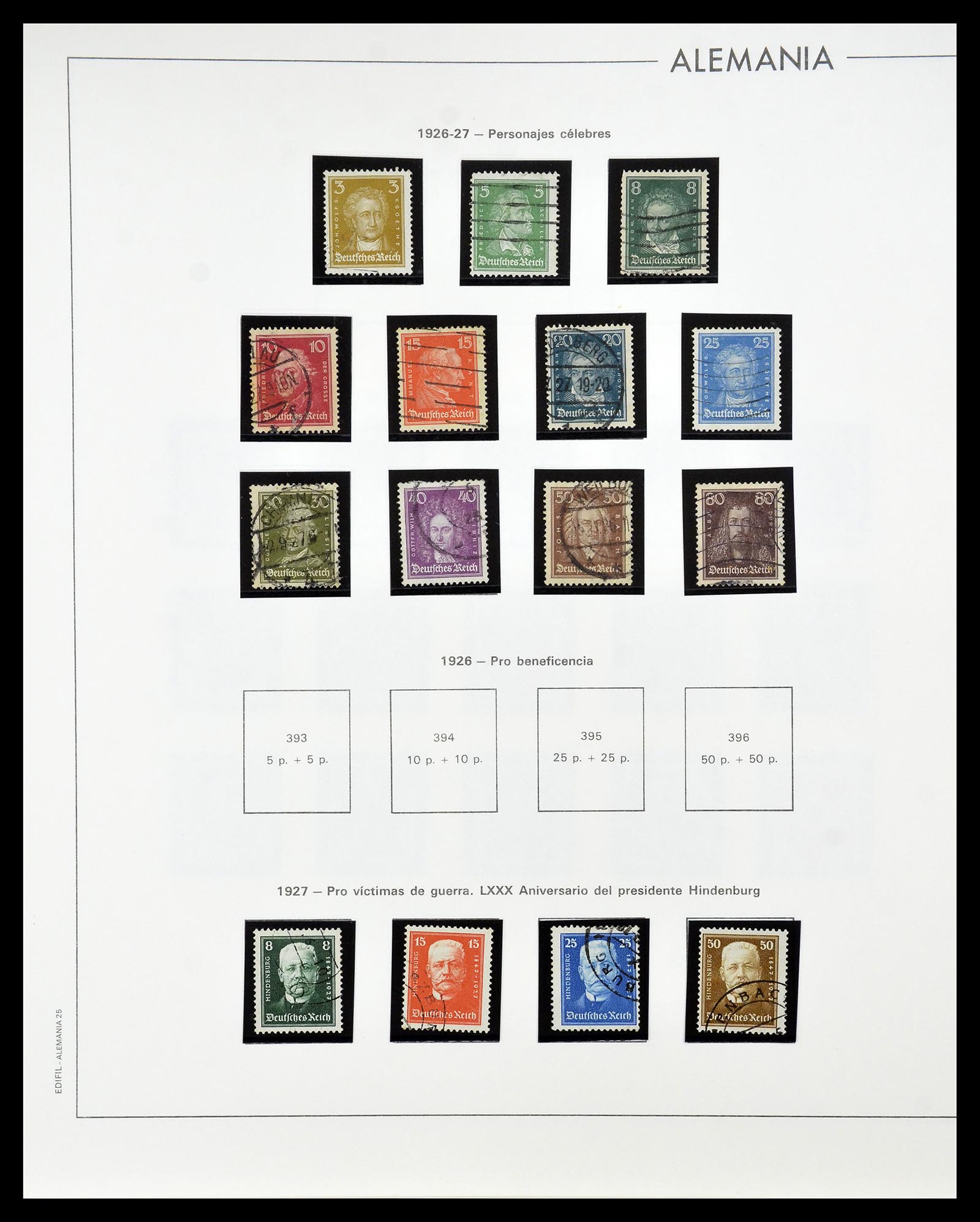 34771 023 - Stamp Collection 34771 Germany 1872-1949.
