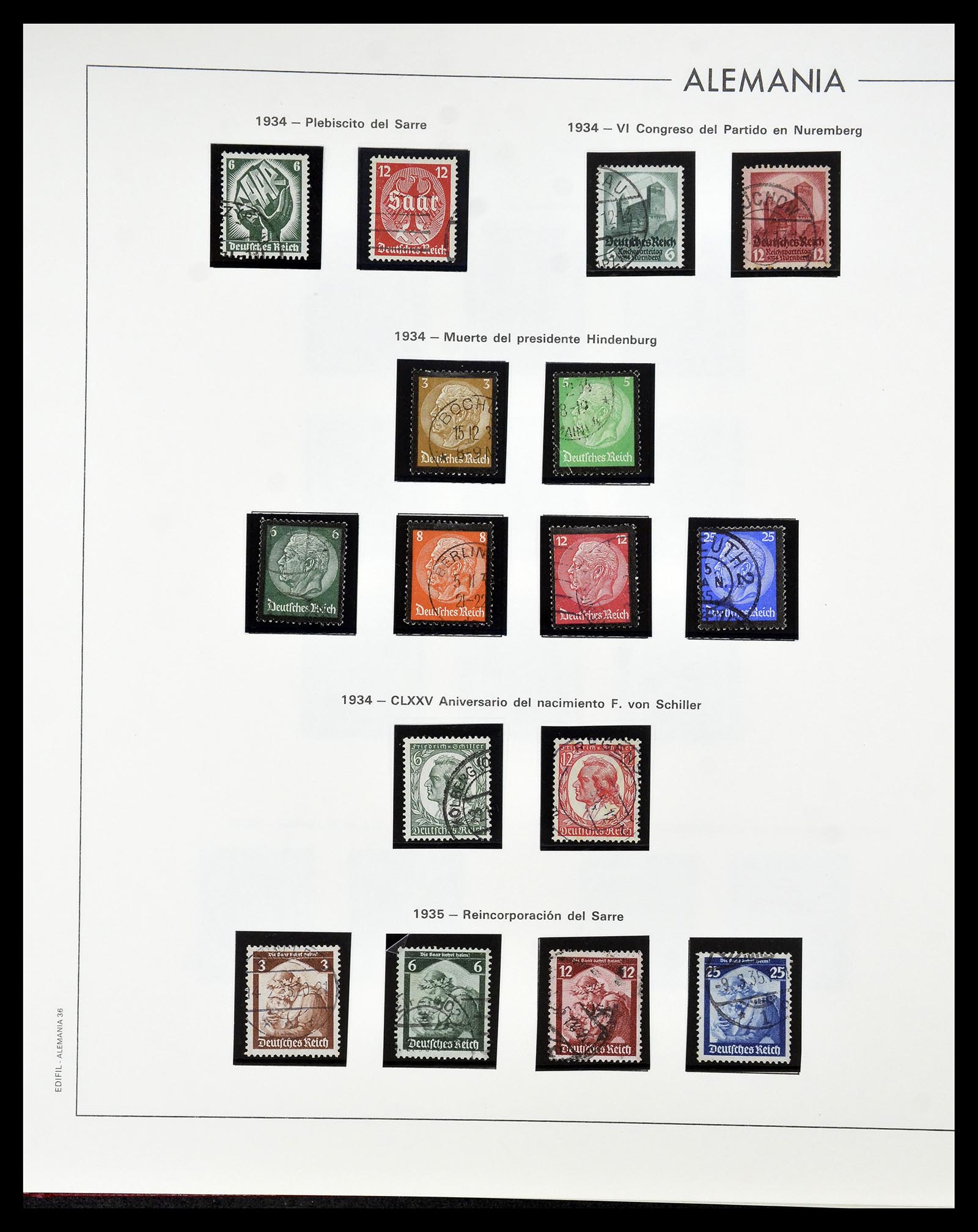 34771 032 - Stamp Collection 34771 Germany 1872-1949.