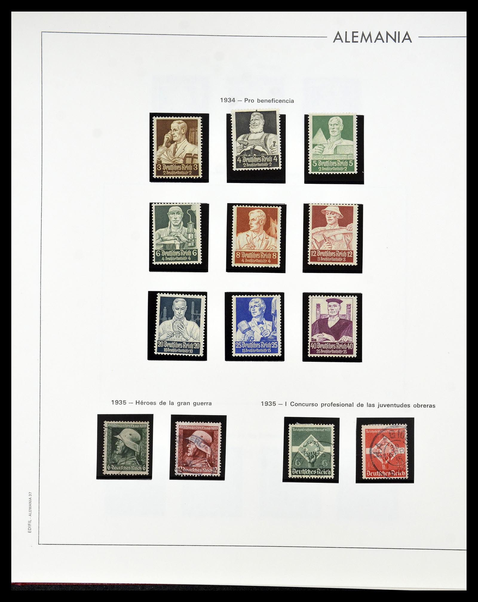 34771 033 - Stamp Collection 34771 Germany 1872-1949.