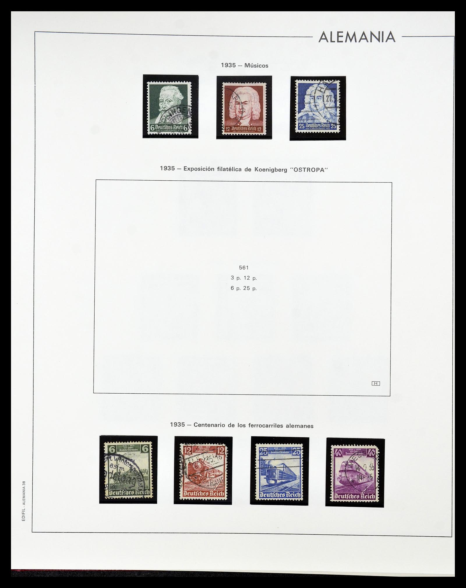 34771 034 - Stamp Collection 34771 Germany 1872-1949.