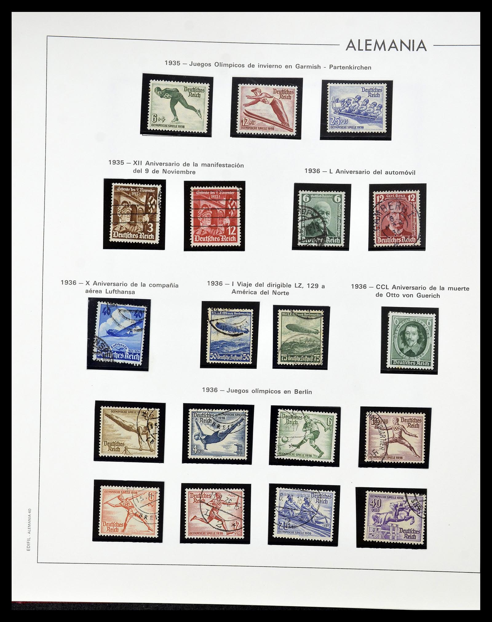 34771 036 - Stamp Collection 34771 Germany 1872-1949.